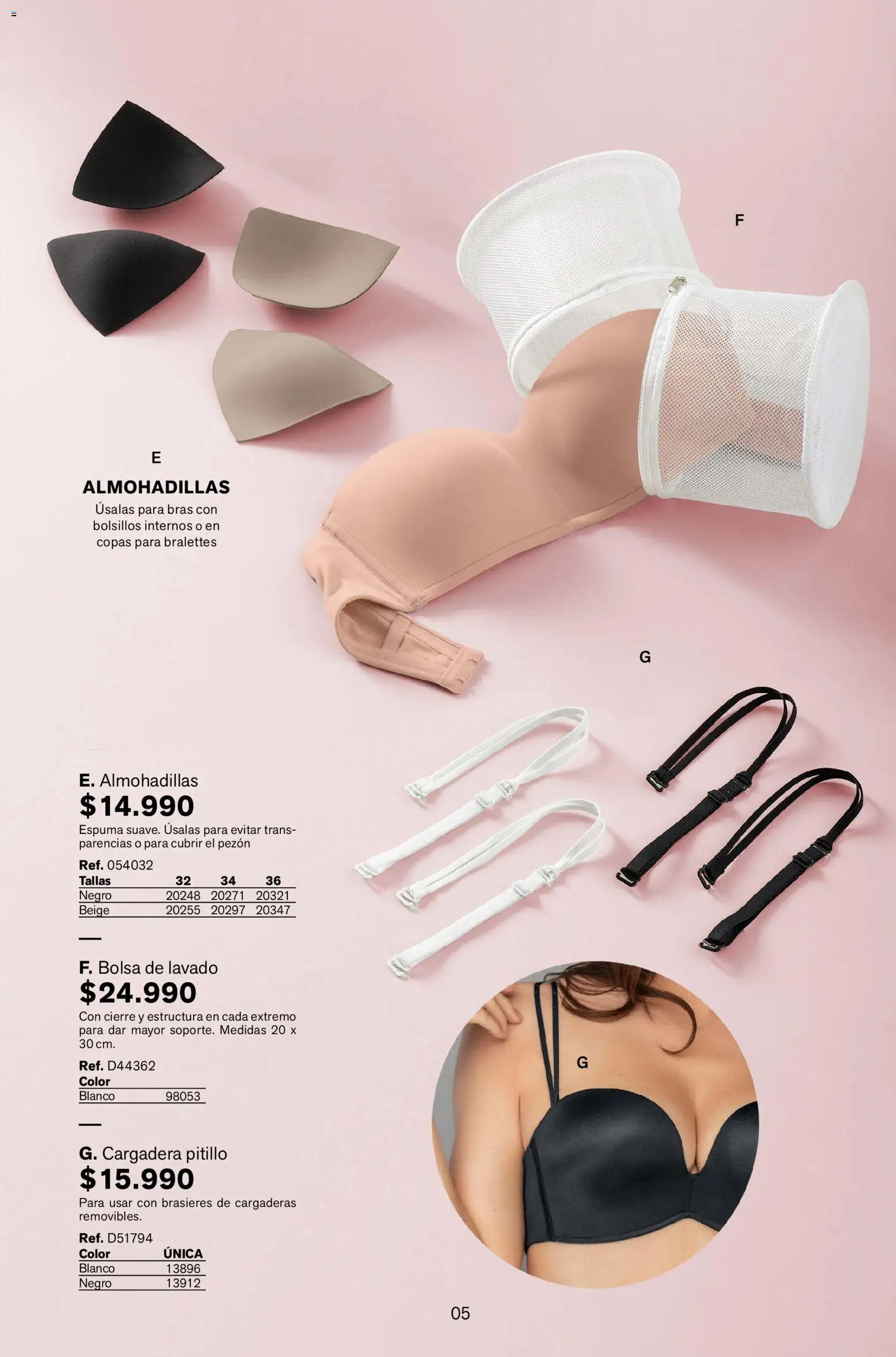 Leonisa revista - valida desde el 01.01.2026 | Página: 5 | Productos: Pitillo, Espuma, Bolsa