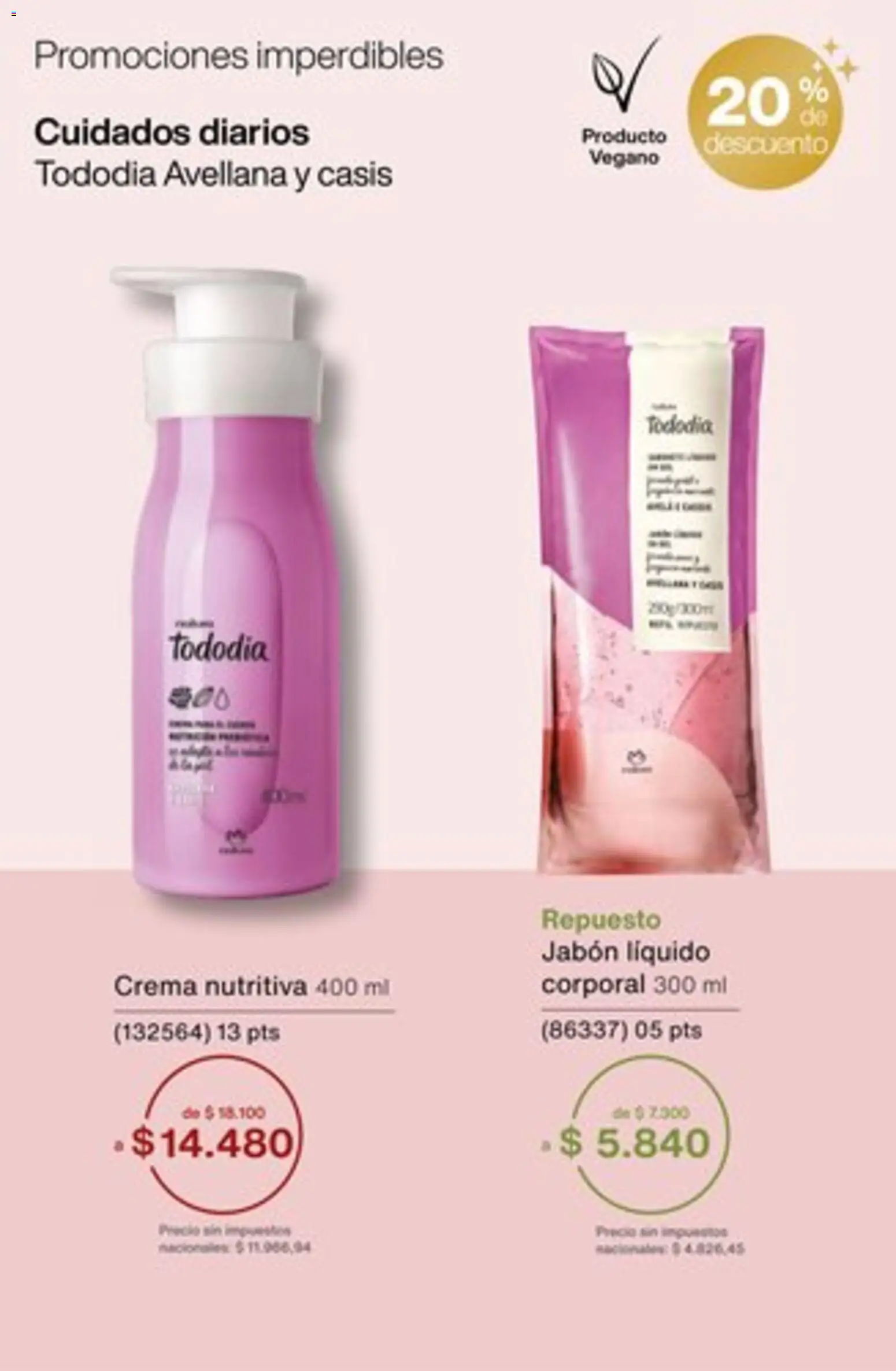 Catálogo Natura Ciclo 16/2025 │ válido desde el 01.11.2025 | Página: 63 | Productos: Jabón líquido, Jabón, Crema