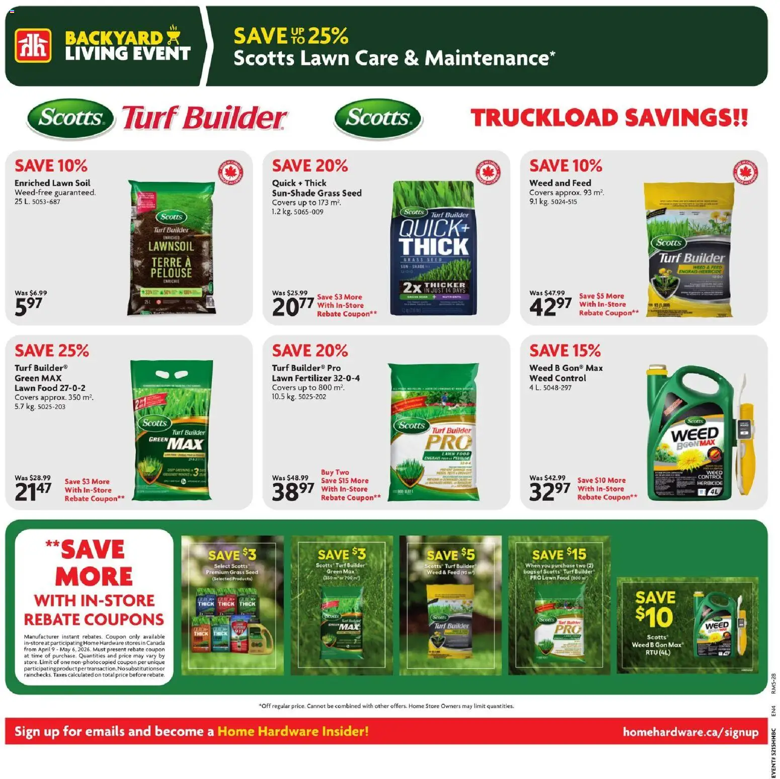 Home Hardware Flyer from Apr 23, 2026 - Unlock Huge Savings | Canada