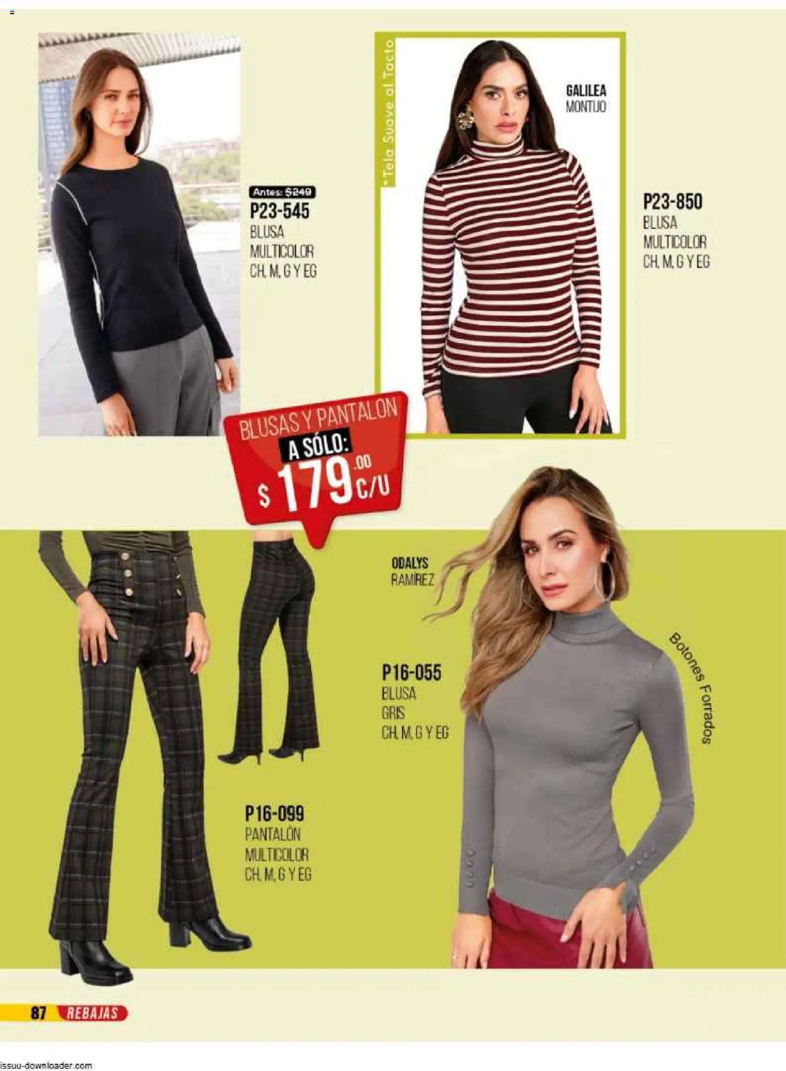 Nuevas ofertas de Cklass válidas en toda la República Mexicana desde el 31.10.2025. ¡Encuentra las mejores ofertas en Cklass catálogo Super Rebajas Ropa! | Página: 90 | Productos: Blusa