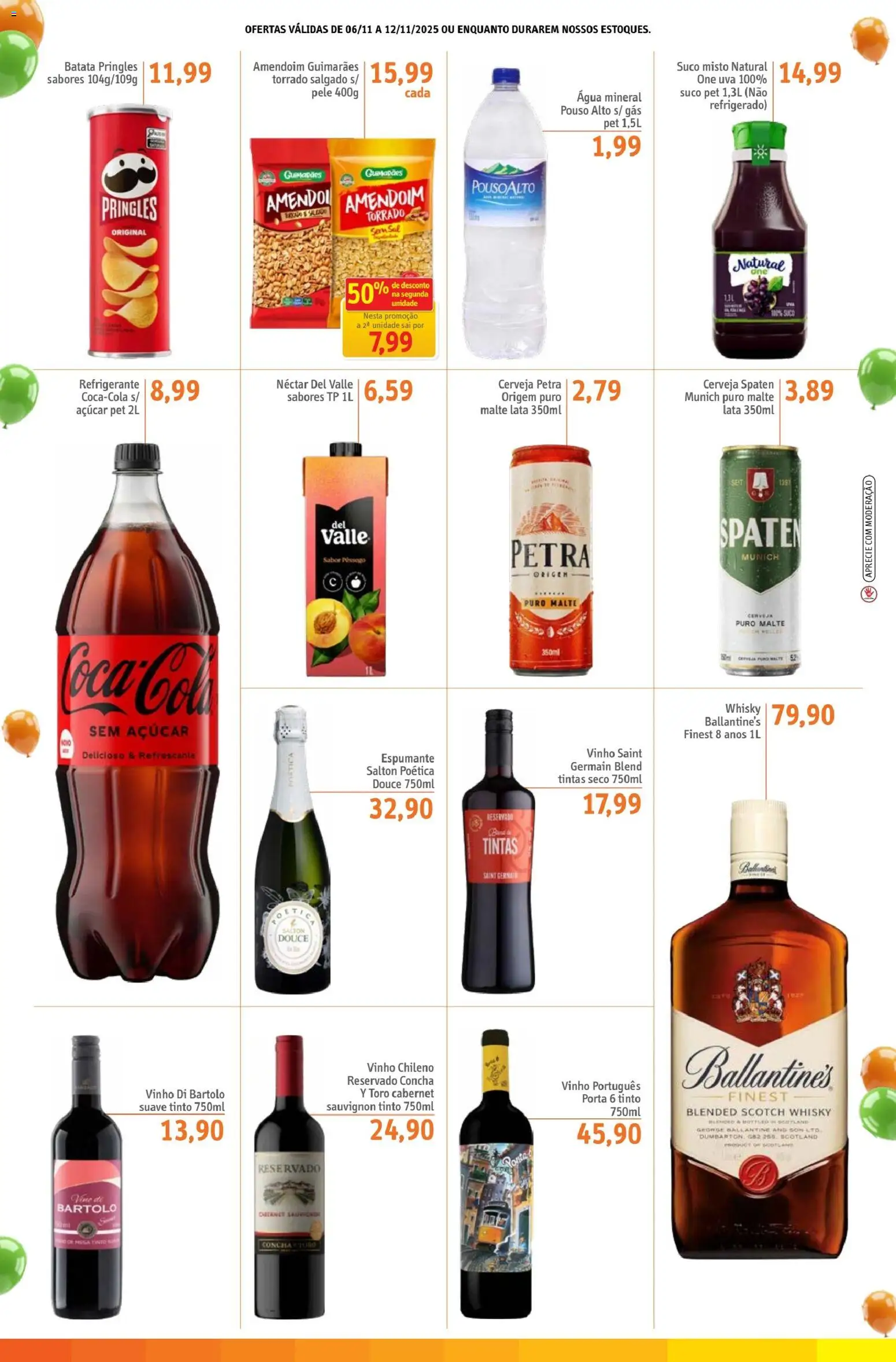 Sonda Folheto - válido de 06.11.2025 | Página: 7 | Produtos: Pó, Suco, Cerveja, Água mineral