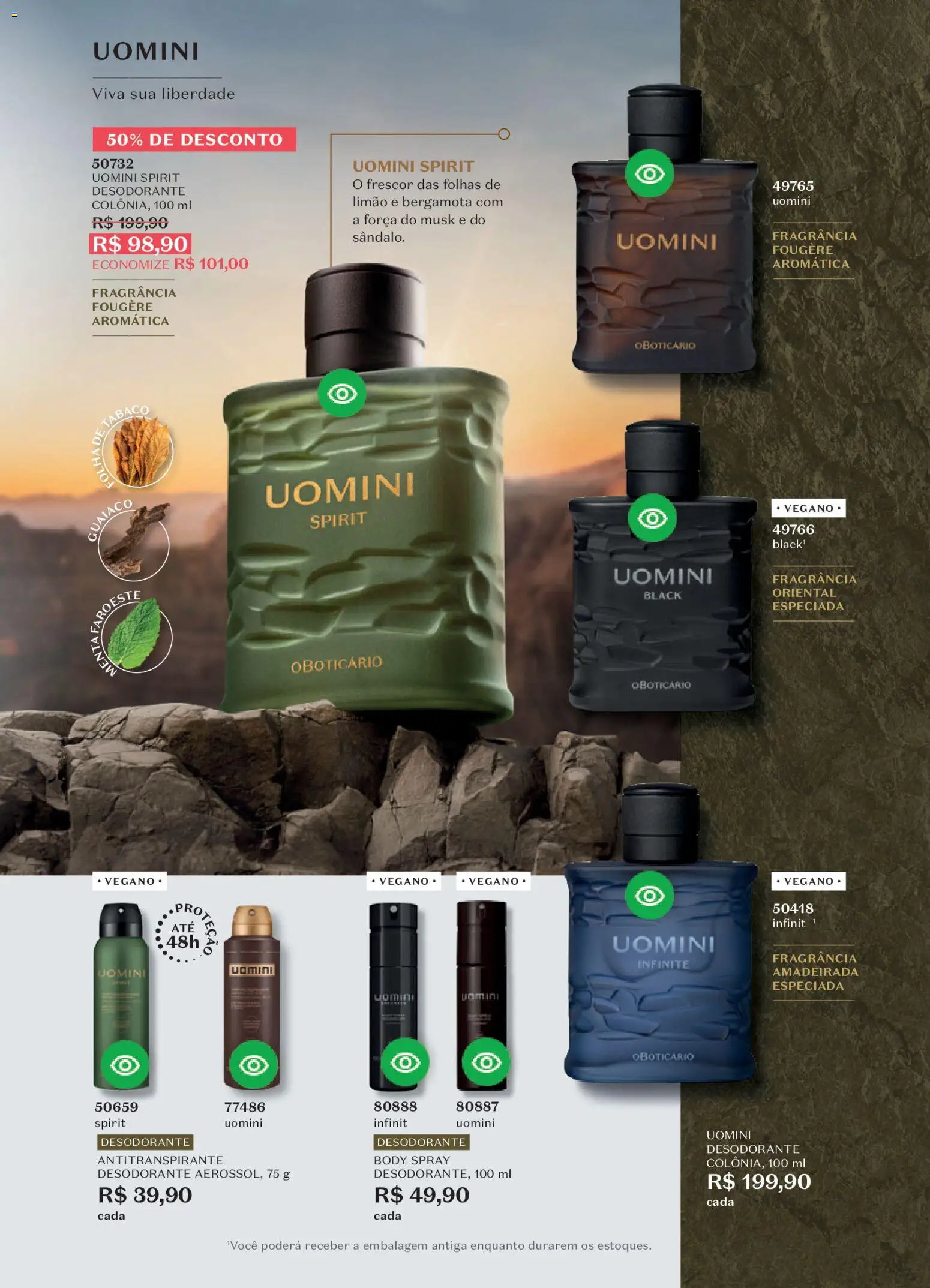 O Boticário Folheto - válido de 19.01.2026 | Página: 29 | Produtos: Bergamota, Fragrância, Desodorante, Body