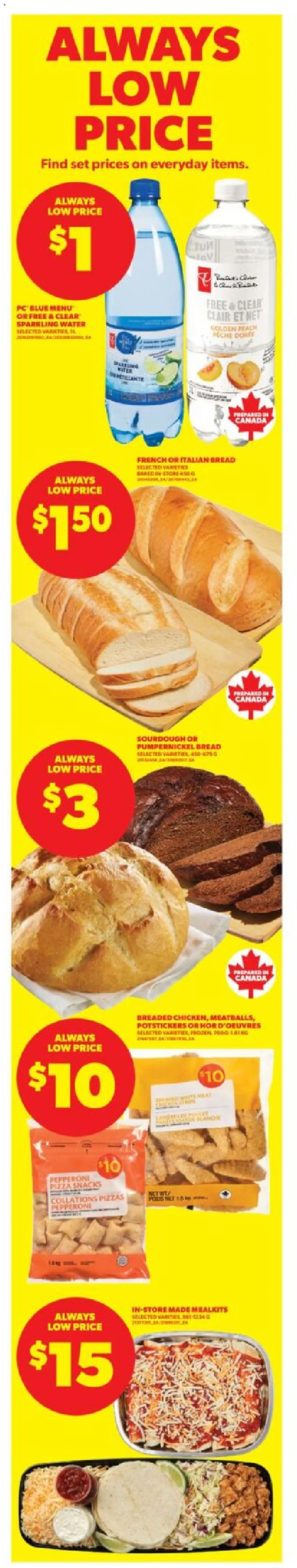 Real Canadian Superstore flyer valid from 11.12.2025 | Page: 5 | Products: PC, Bread, Pizza