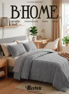 Bistek Supermercados ofertas Sensações Casa e Decoração - Pré-Visualização do folheto da loja Bistek Supermercados, válido de 01.04.2026