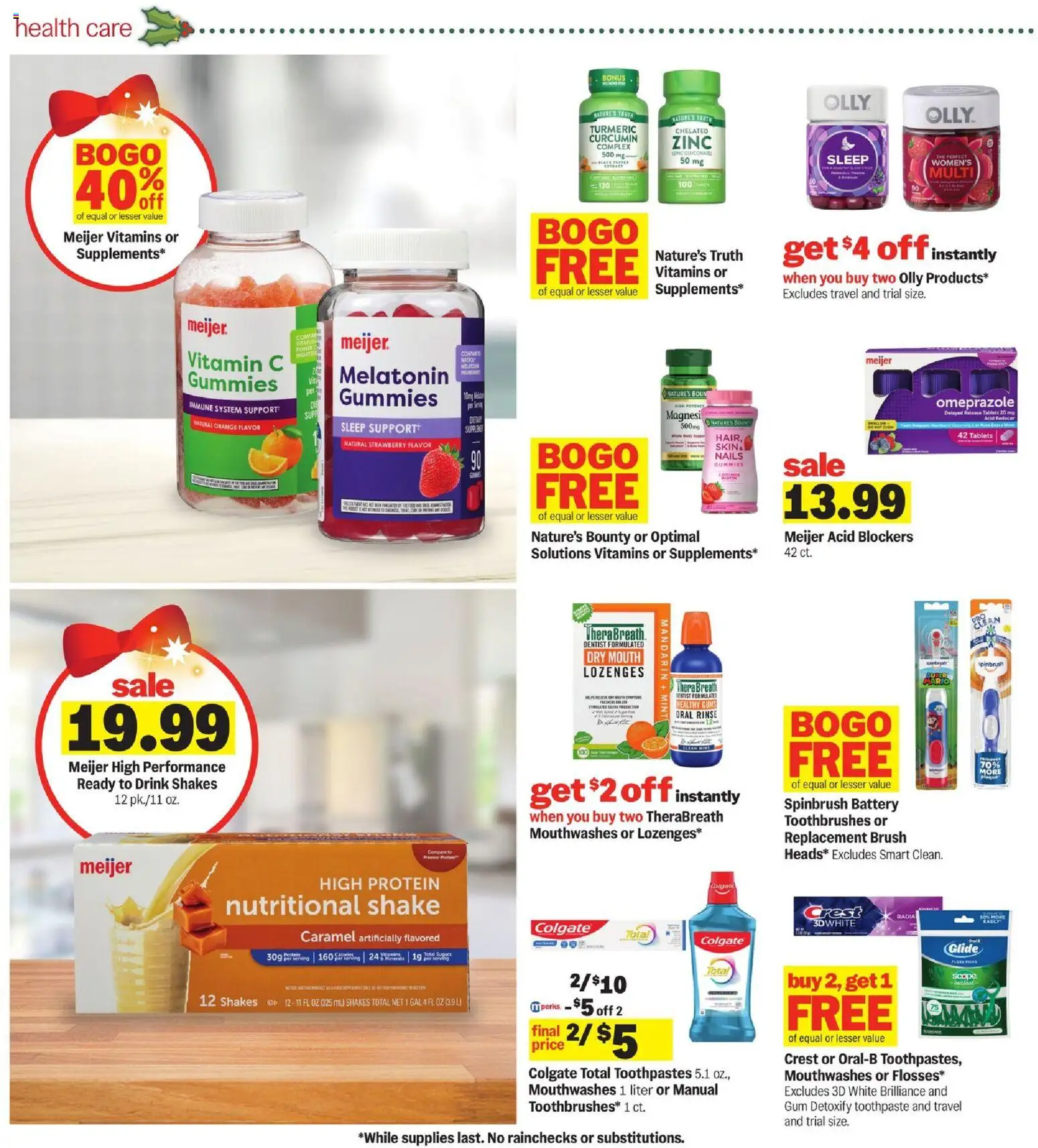 Meijer Weekly Ad - valid from 10.12.2025 | Page: 31 | Products: Vitamin, Turmeric, Brush, Toothpaste