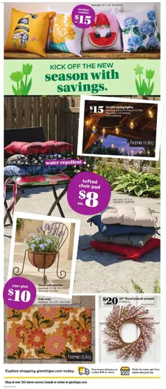 Preview of Giant Tiger weekly flyer / circulaire from shop Giant Tiger valid from 25.02.2026 | Page: 15 | Products: Chair