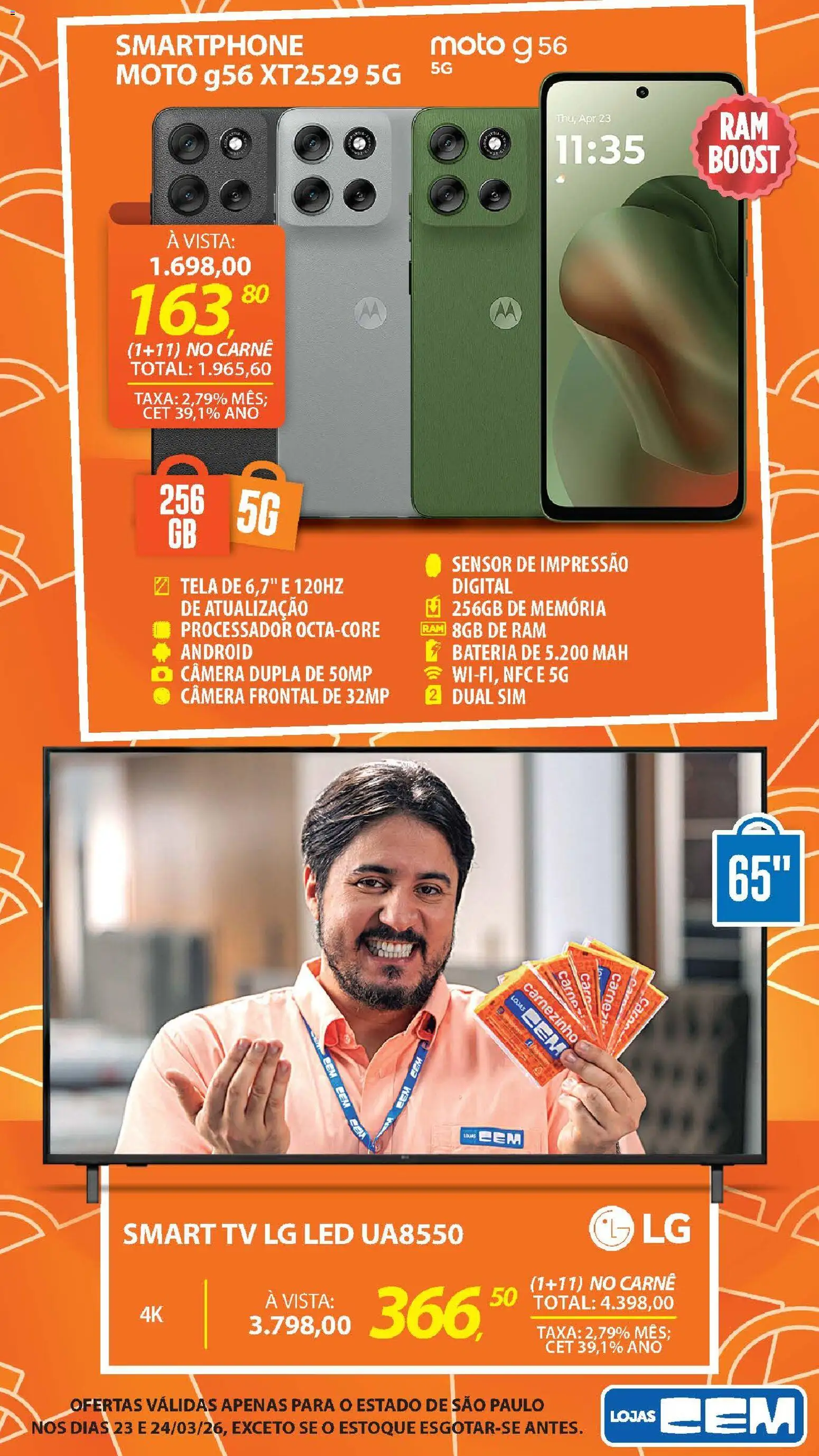 Lojas Cem Folheto - válido de 23.03.2026 | Página: 3