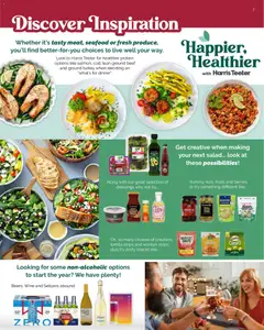Preview of Harris Teeter weekly ads valid from 31.12.2025 | Page: 7 | Products: Beef, Salad, Fruits, Seafood