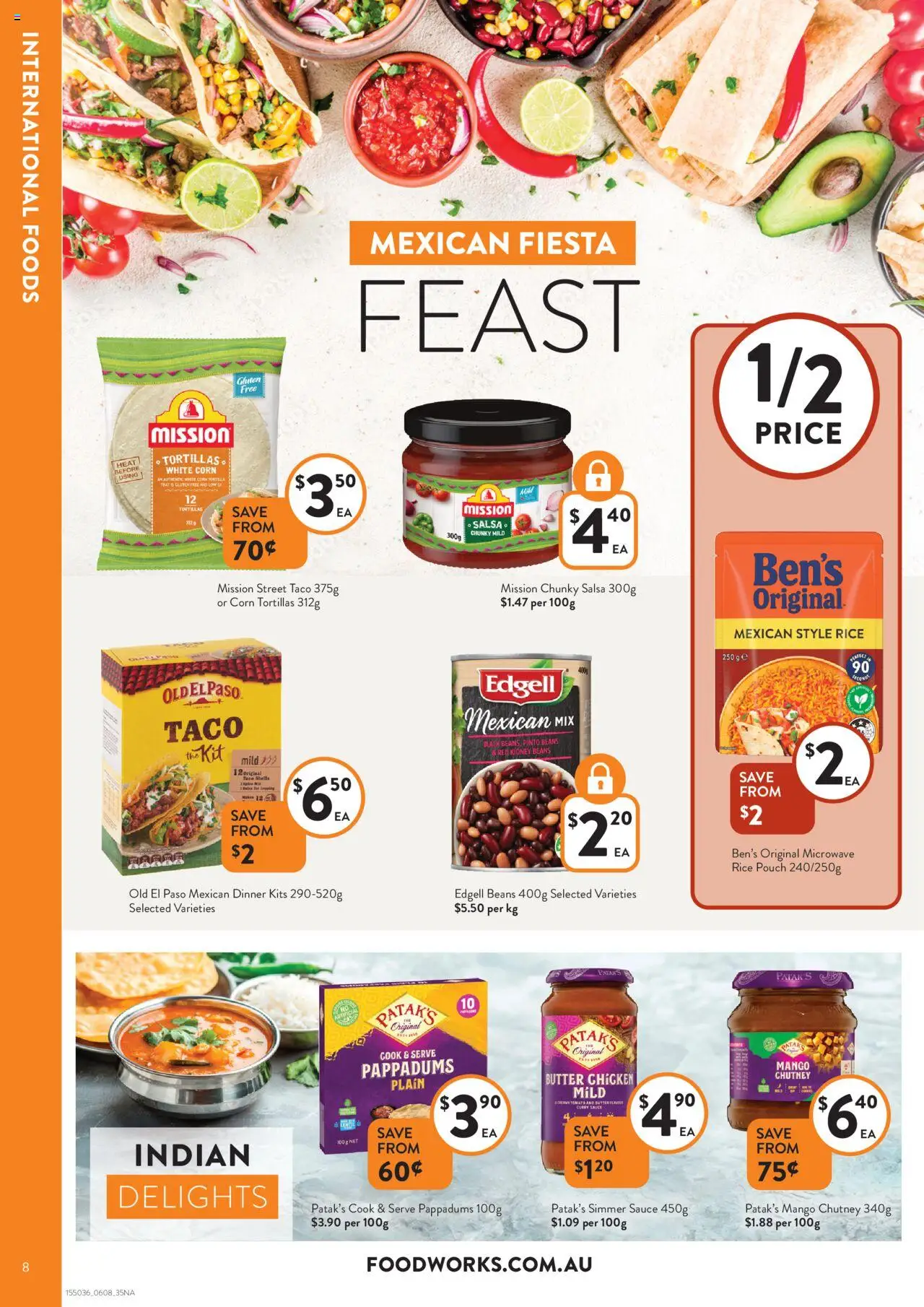 Foodworks catalogue - valid from 06.08.2025 | Page: 8 | Products: Chicken, Sauce, Salsa, Microwave