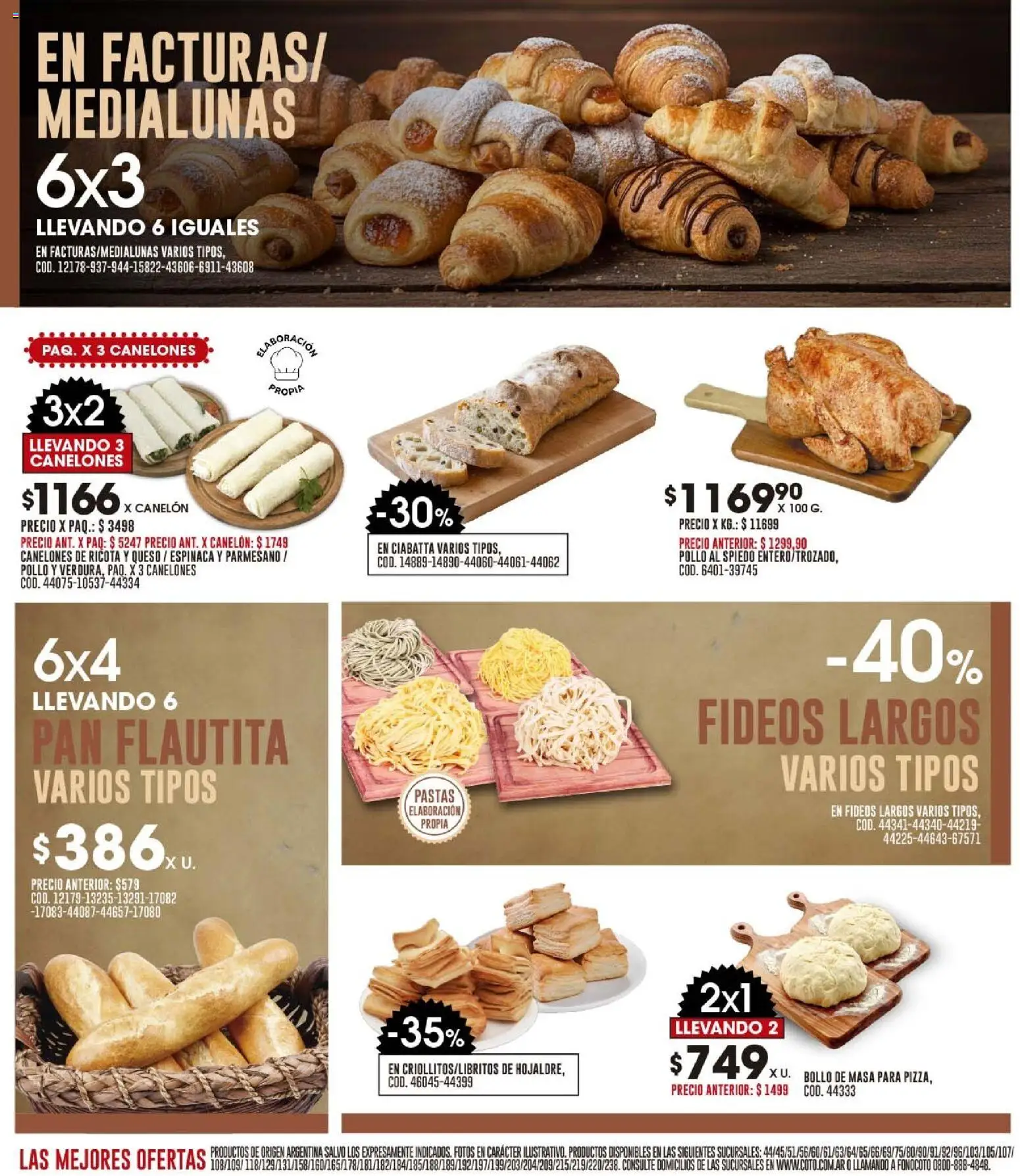 Coto - Ofertas │ válido desde el 16.02.2026 | Página: 6 | Productos: Pollo, Queso, Pan, Espinaca