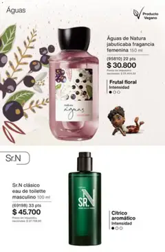 Vista previa Catálogo Natura Ciclo 16/2025 válido desde el 01.11.2025 | Página: 115 | Productos: Fragancia, Eau de toilette