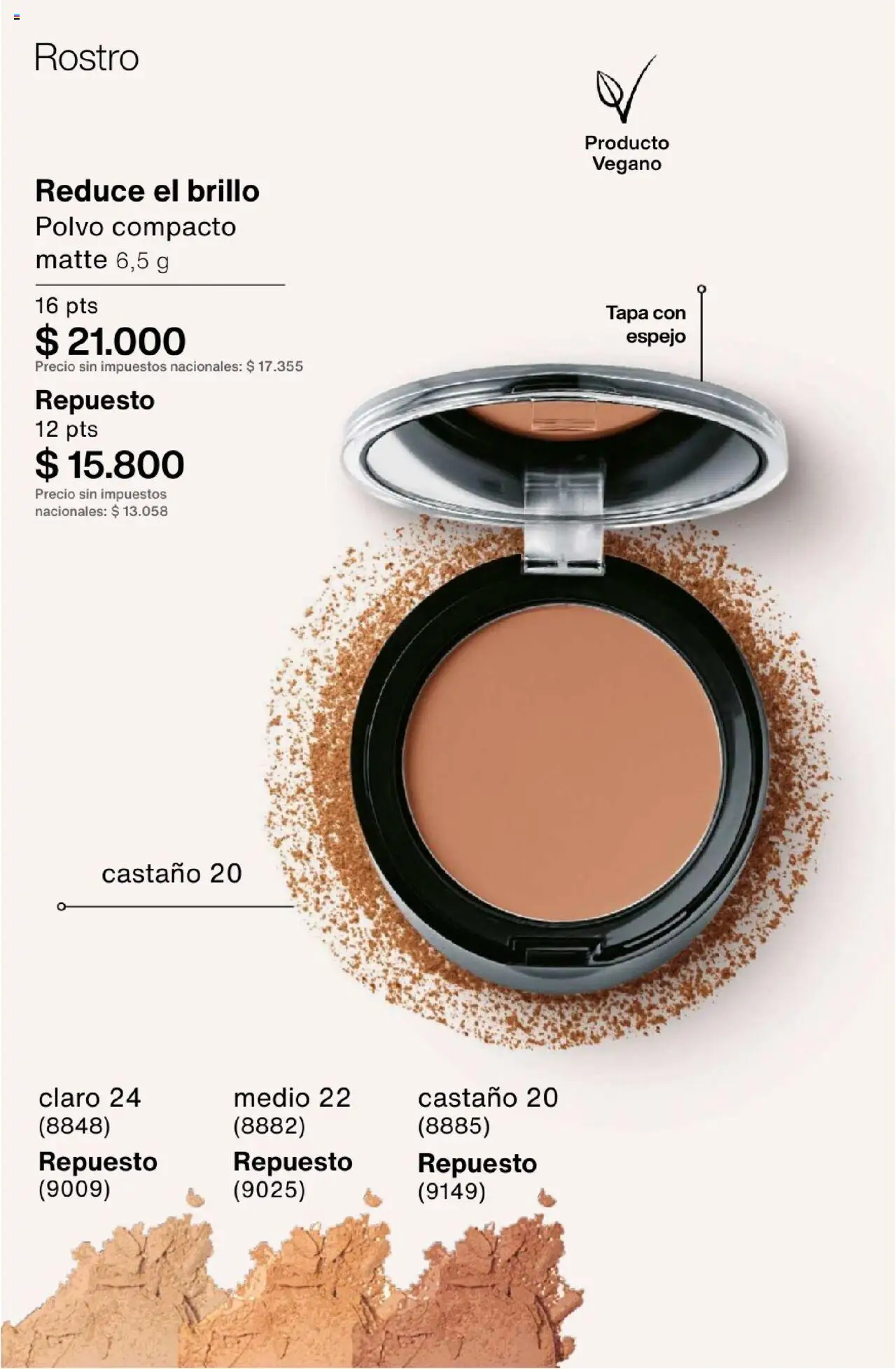 Catálogo Natura Ciclo 13 │ válido desde el 11.09.2025 | Página: 177 | Productos: Espejo, Polvo, Brillo, Polvo compacto