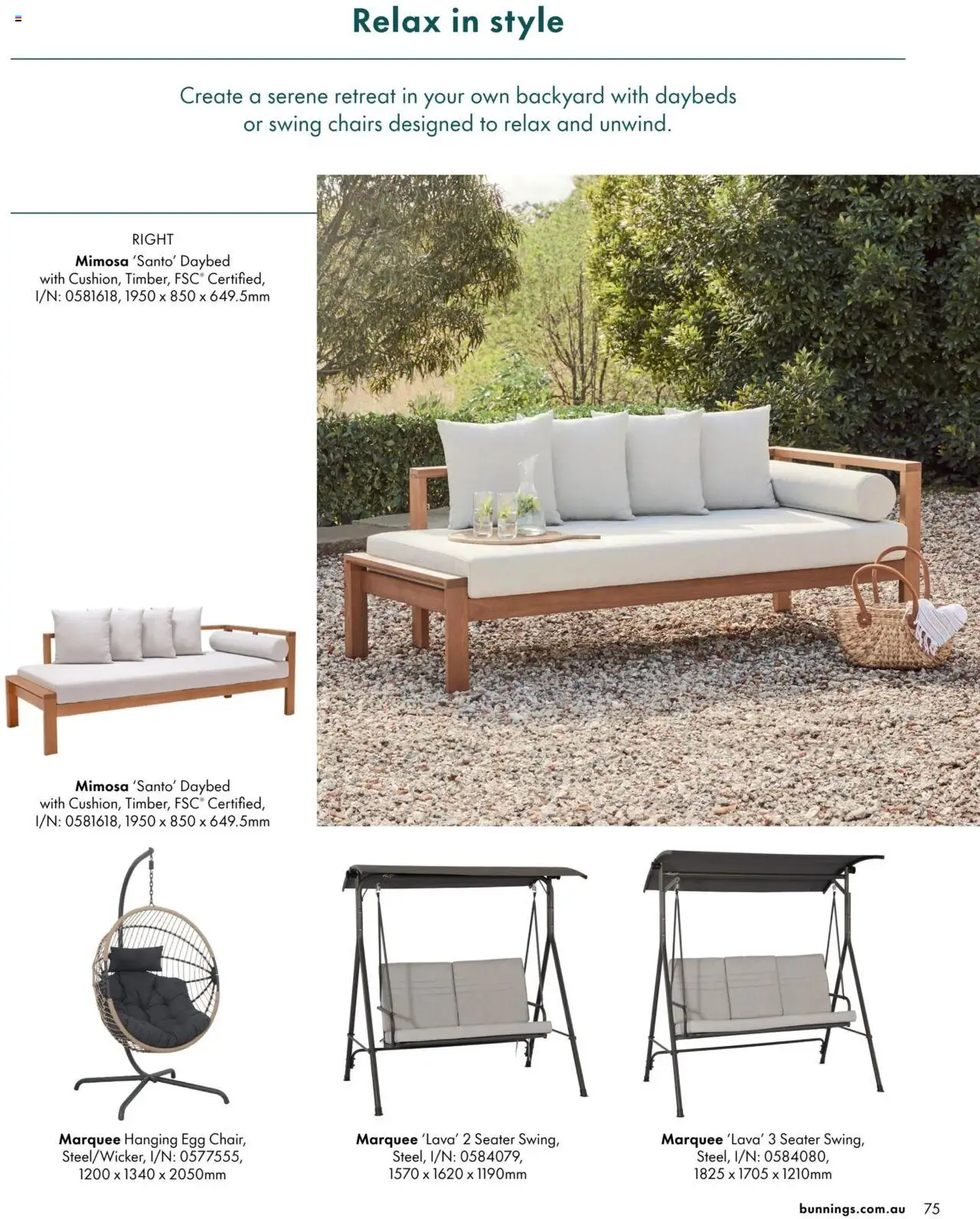 Bunnings Warehouse catalogue - valid from 03.09.2024 | Page: 75