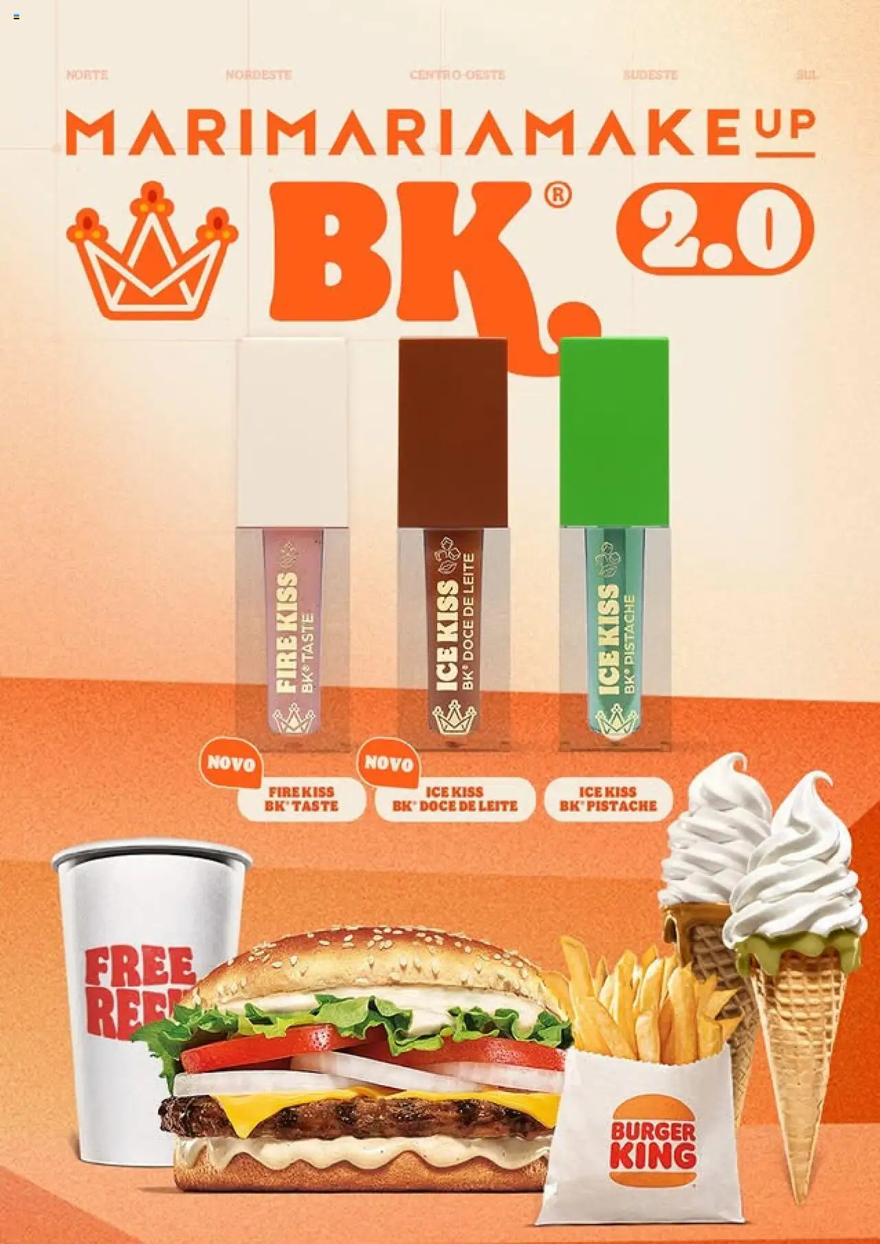 Burger King Folheto - válido de 06.05.2025 | Página: 8 | Produtos: Pistache, Leite, Doce de leite