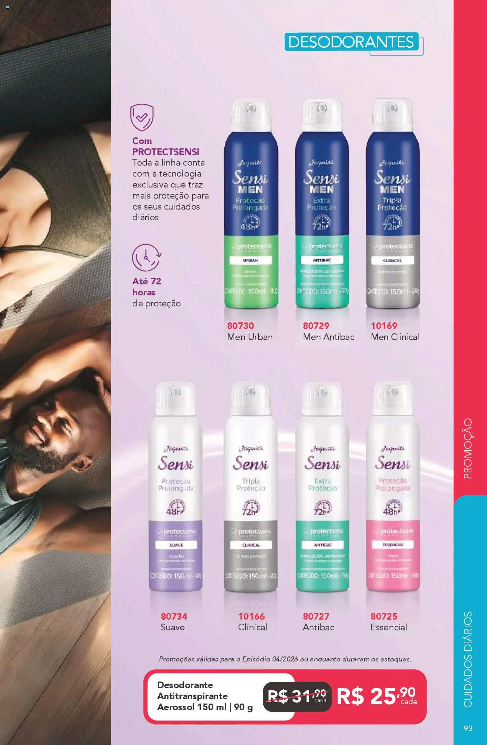 Jequiti Folheto - válido de 06.03.2026 | Página: 93 | Produtos: Desodorante