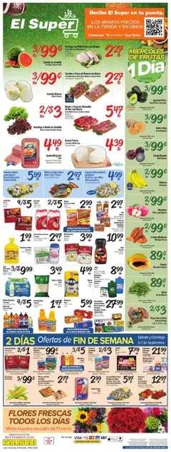Preview of El Super weekly ads valid from 03.09.2025
