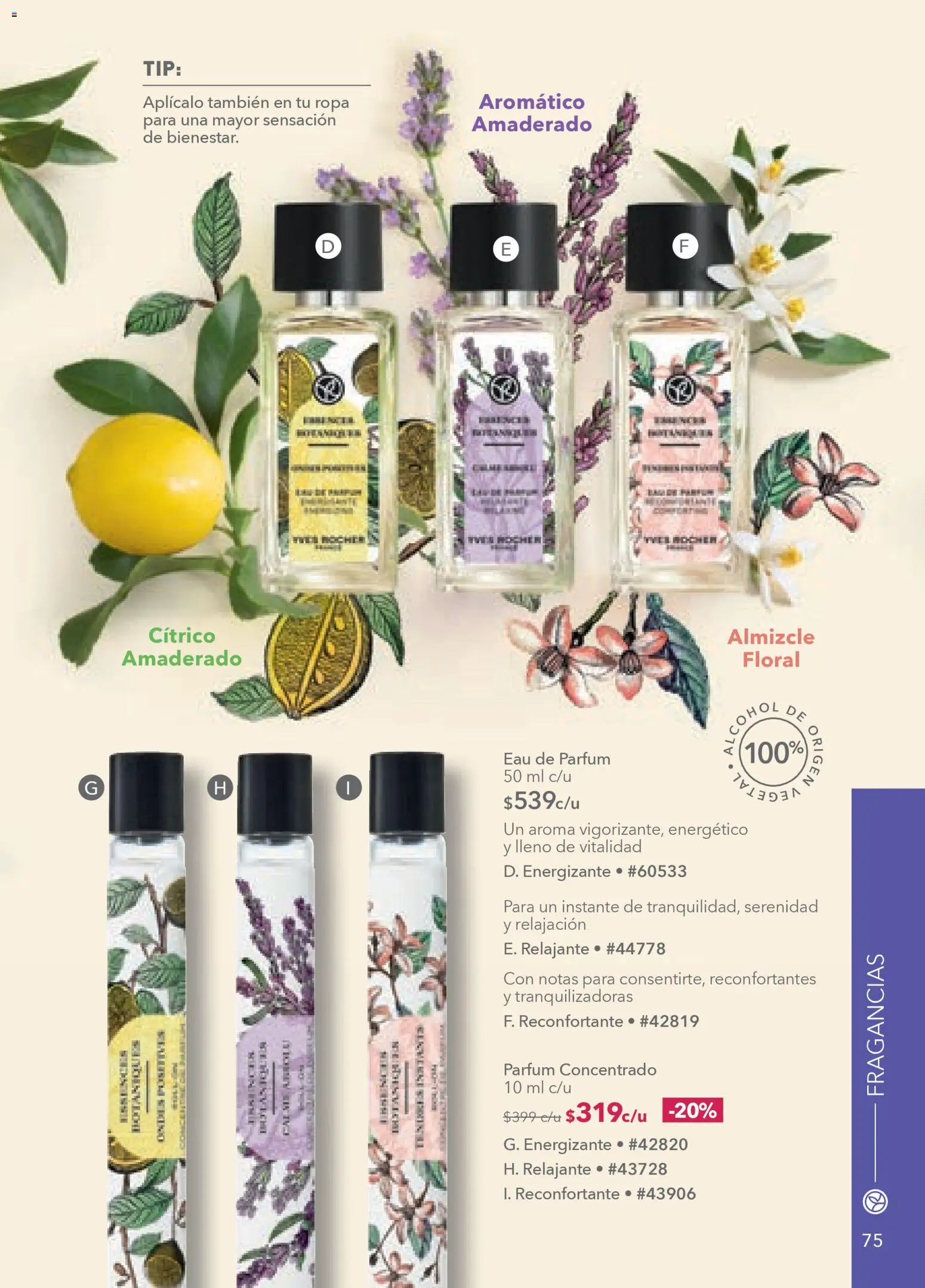 Nuevas ofertas de Yves Rocher válidas en toda la República Mexicana desde el 03.03.2026. ¡Encuentra las mejores ofertas en Yves Rocher campaña 4 2026! | Página: 77 | Productos: Ropa