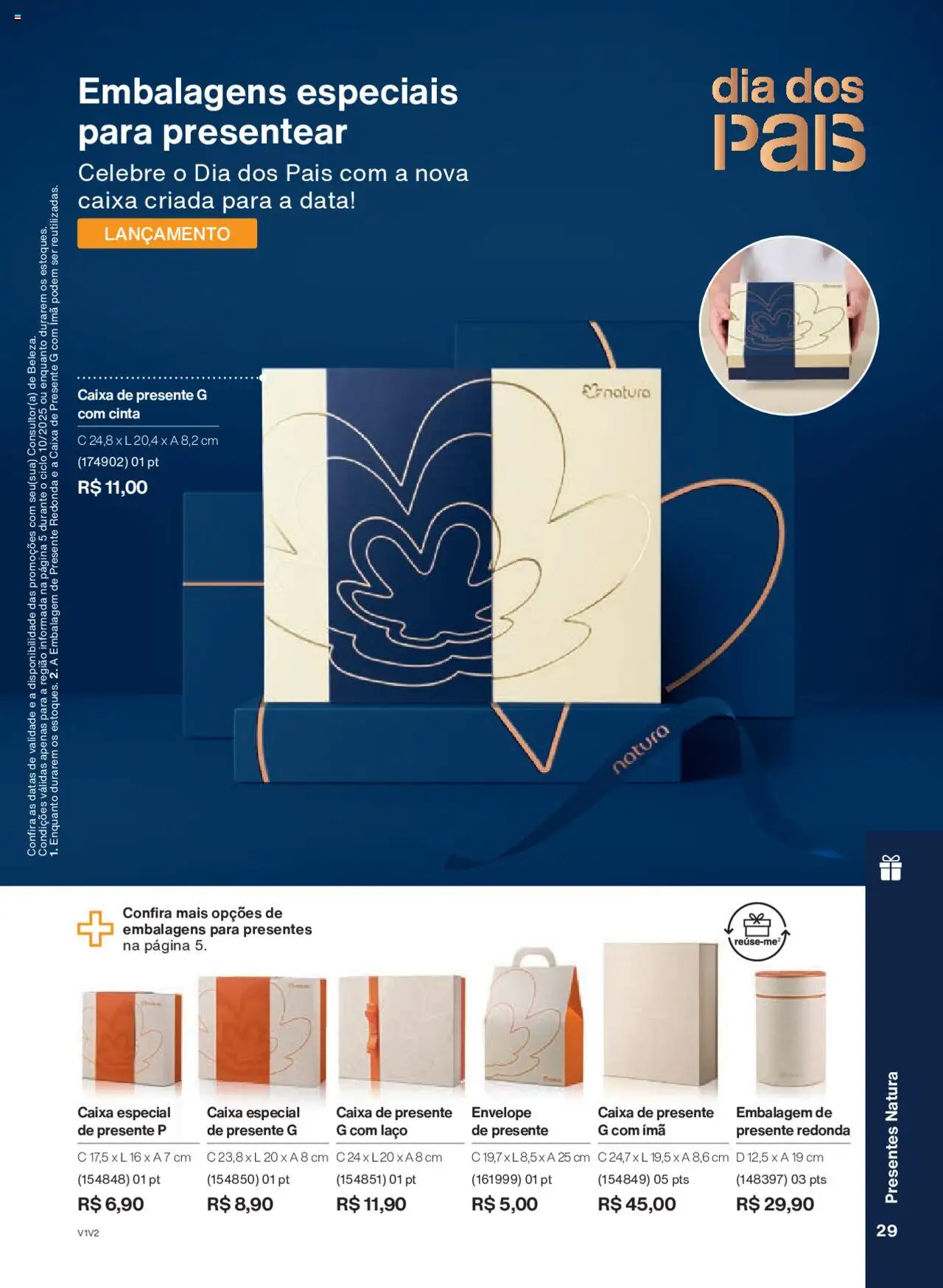 Natura Folheto - válido de 05.06.2025 | Página: 29 | Produtos: Caixa, Envelope