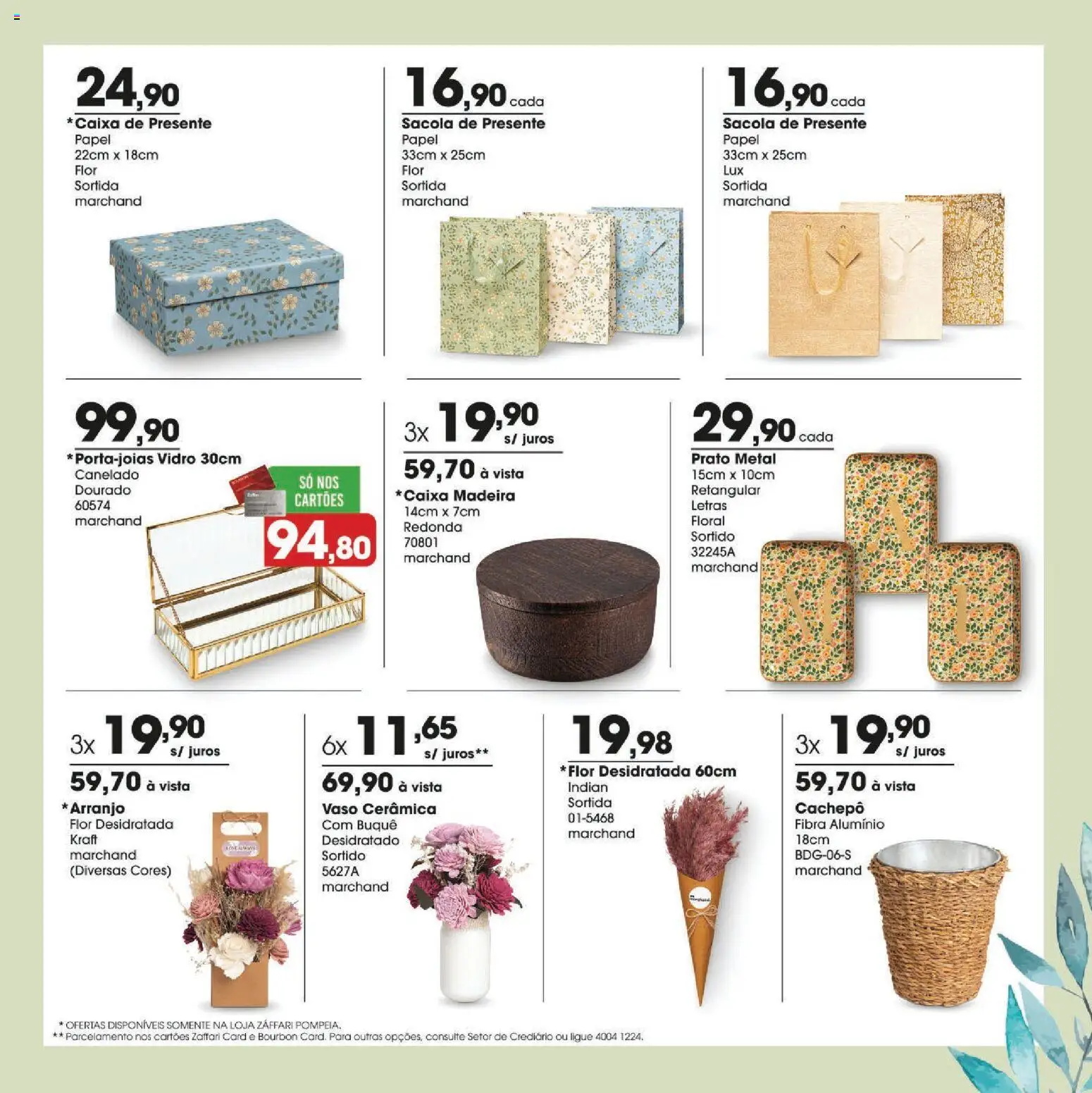 Zaffari Folheto - válido de 24.04.2026 | Página: 3 | Produtos: Vaso, Bourbon