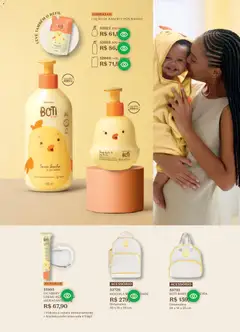 O Boticário - Ciclo 03/2026 - Pré-Visualização do folheto da loja O Boticário, válido de 09.02.2026 | Página: 175 | Produtos: Baby boti, Creme, Mochila