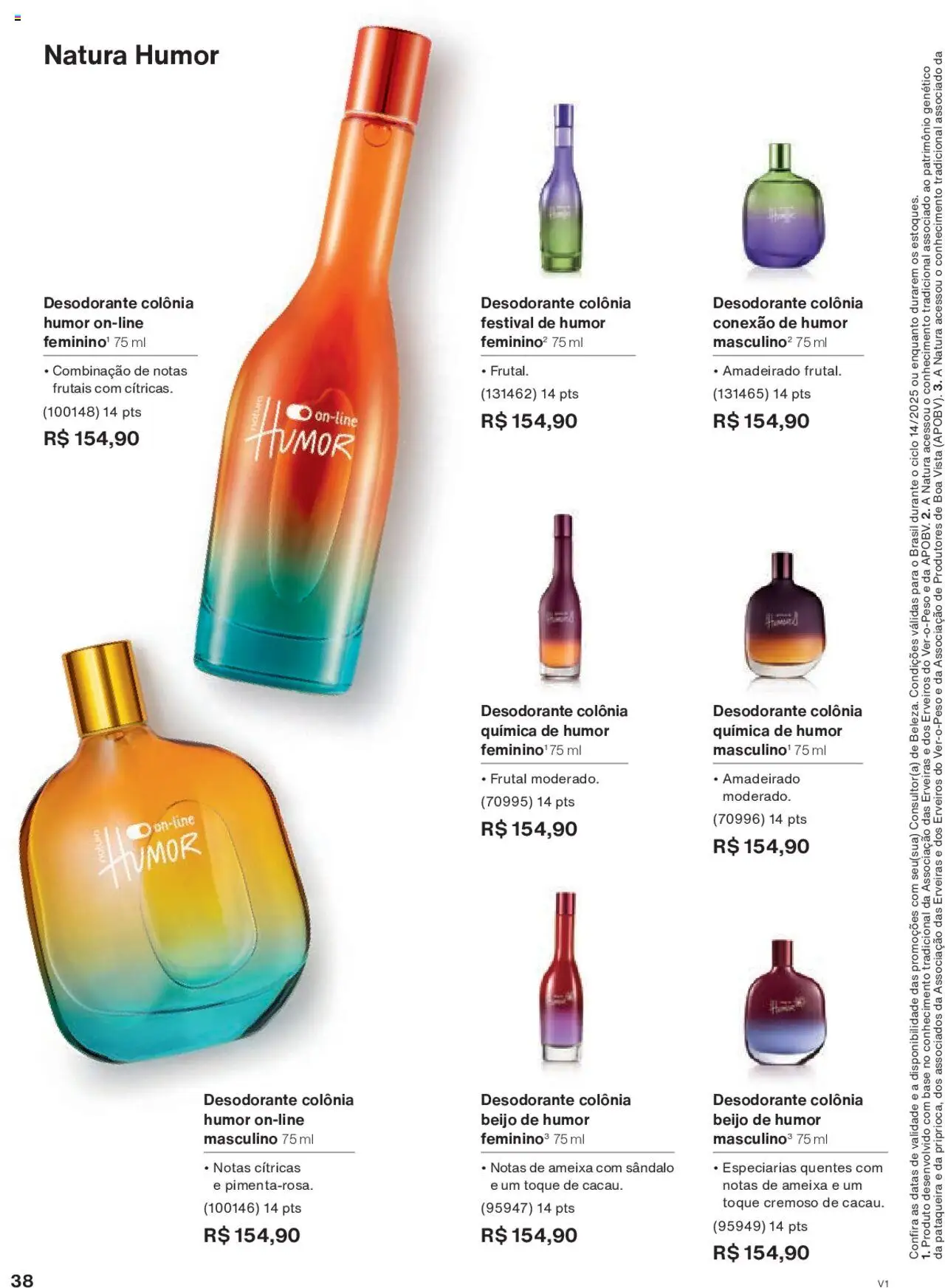 Natura Folheto - válido de 18.08.2025 | Página: 38 | Produtos: Desodorante, Ameixa