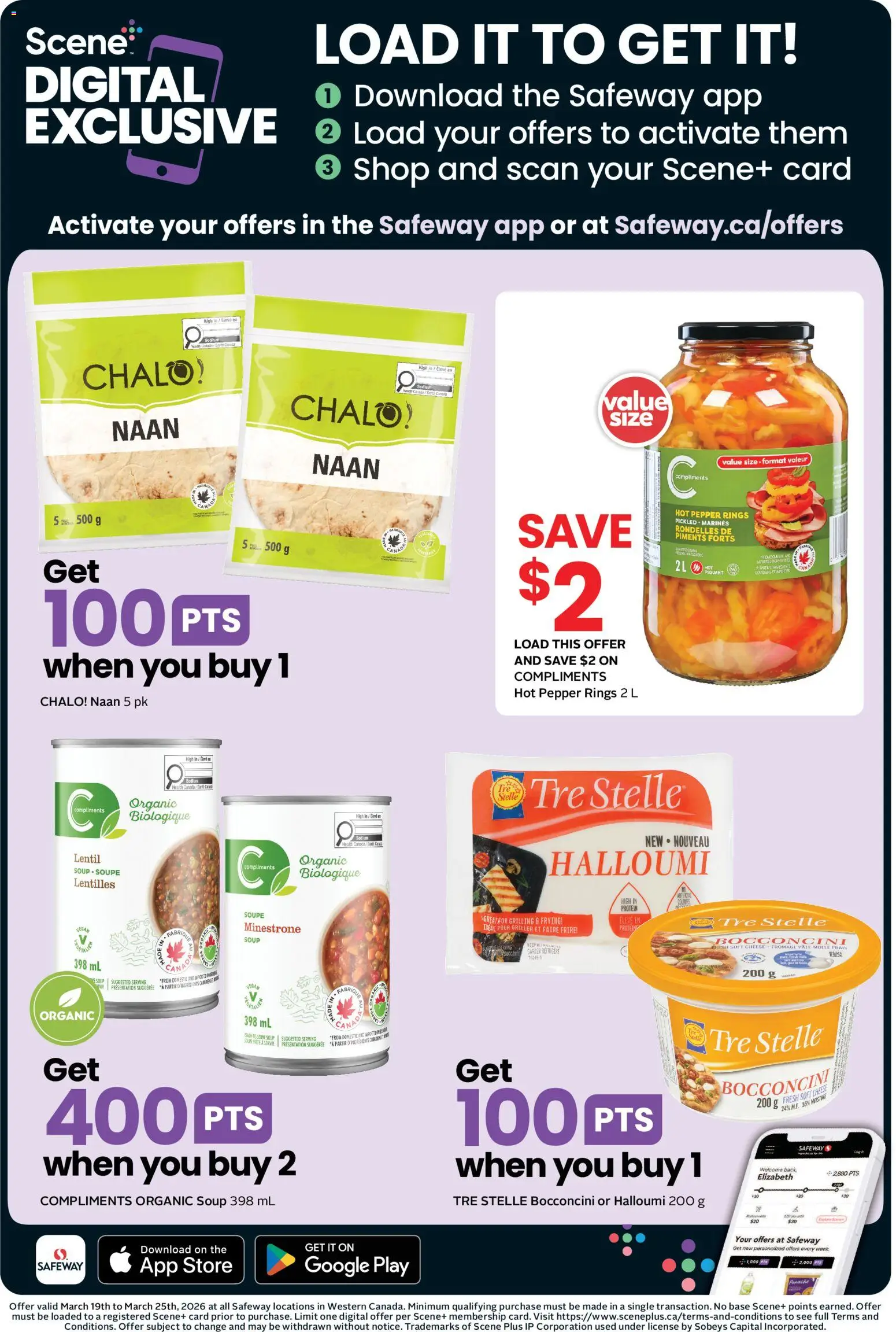 Safeway flyer valid from 19.03.2026 | Page: 13 | Products: Cheese