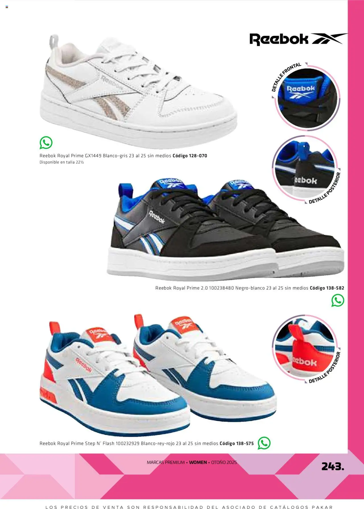 Nuevas ofertas de SC Pakar válidas en toda la República Mexicana desde el 29.08.2025. ¡Encuentra las mejores ofertas en SC Pakar - Catálogo Otoño Women! | Página: 243