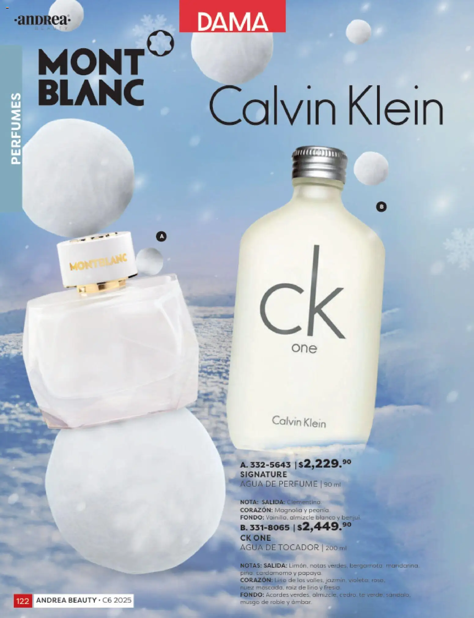 Nuevas ofertas de Andrea válidas en toda la República Mexicana desde el 31.10.2025. ¡Encuentra las mejores ofertas en Andrea catálogo Beauty! | Página: 122 | Productos: Agua, Nuez, Té, Perfume