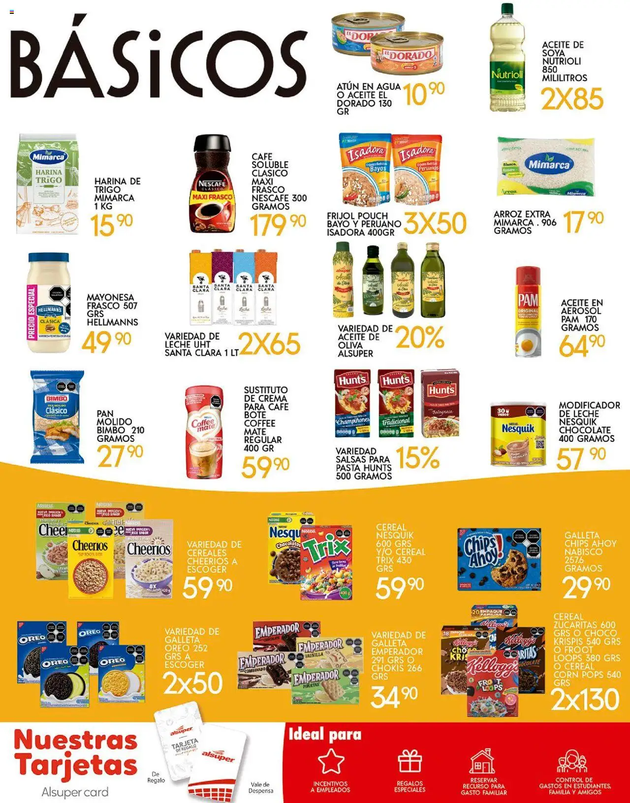 Nuevas ofertas de Alsuper válidas en toda la República Mexicana desde el 17.10.2025. ¡Encuentra las mejores ofertas en Alsuper folleto! | Página: 6 | Productos: Harina, Crema, Pan, Arroz