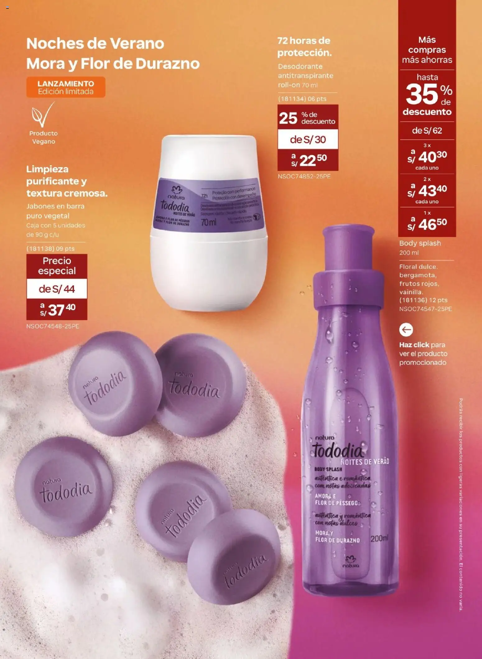 Catálogo Natura válido desde 20.02.2026 | Página: 87 | Productos: Desodorante, Antitranspirante, Caja