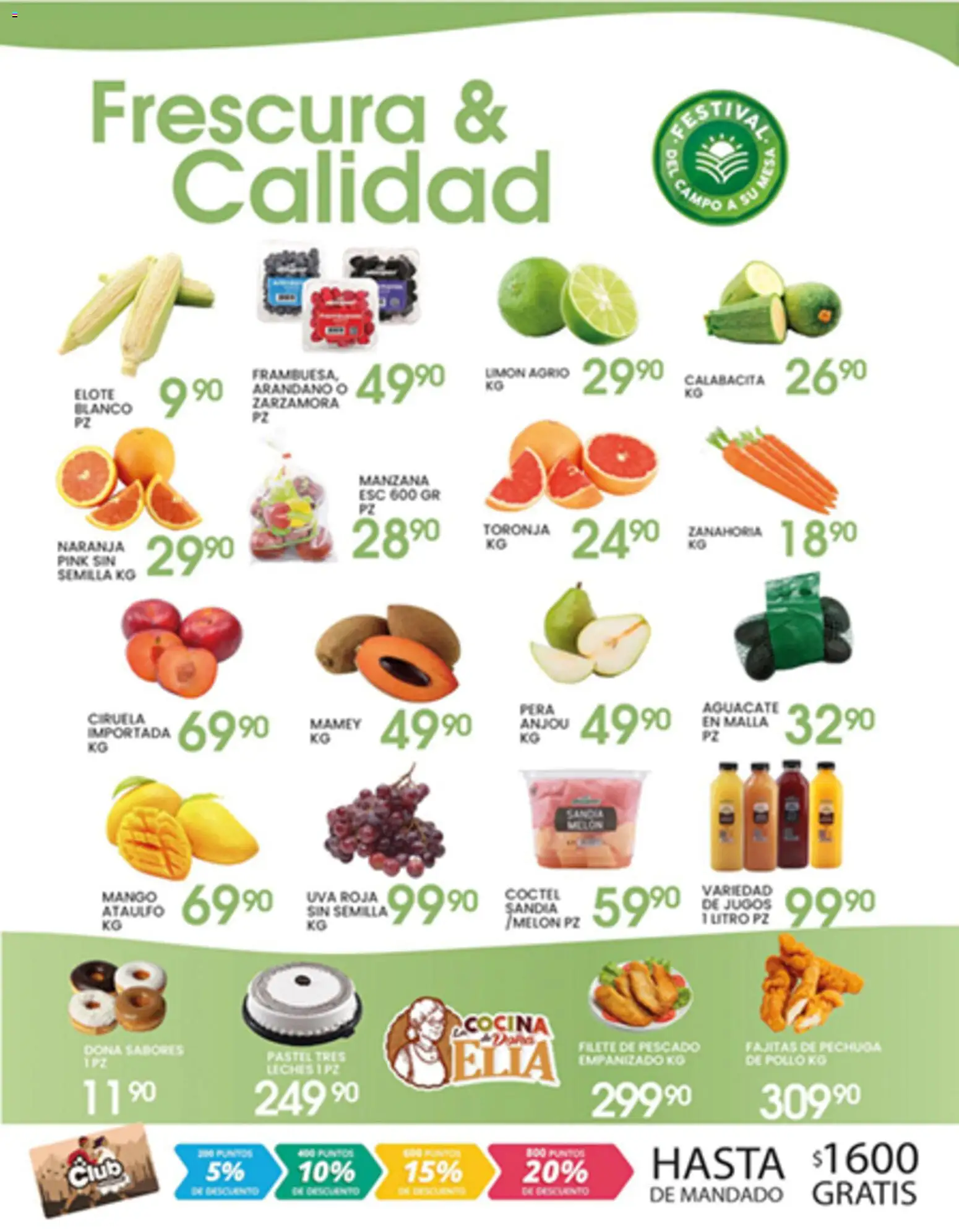 Nuevas ofertas de Alsuper válidas en toda la República Mexicana desde el 14.04.2026. ¡Encuentra las mejores ofertas en Alsuper folleto Chihuahua-Estado! | Página: 2 | Productos: Pollo, Pera, Manzana, Mango