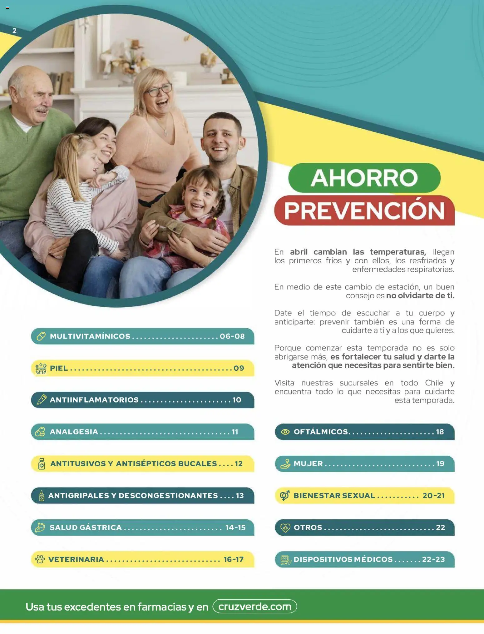 Cruz Verde - Ahorro Prevención │ válido desde el 01.04.2026 | Página: 2