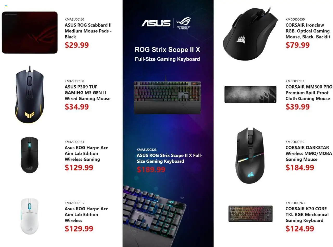 Canada Computers flyer valid from 19.09.2025 | Page: 10 | Products: Mouse, Keyboard