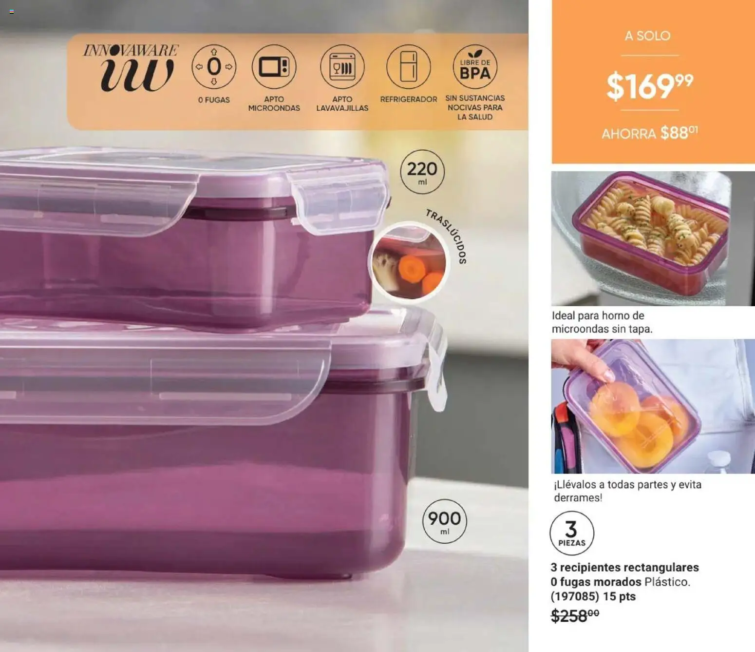 Nuevas ofertas de AVON válidas en toda la República Mexicana desde el 24.04.2026. ¡Encuentra las mejores ofertas en AVON Casa & Estilo 7 2026! | Página: 197 | Productos: Refrigerador, Horno, Microondas, Lavavajillas