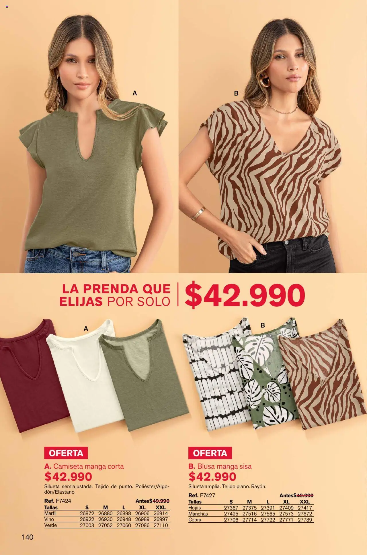 Leonisa revista - valida desde el 01.10.2025 | Página: 140 | Productos: Camiseta, Blusa, Vino