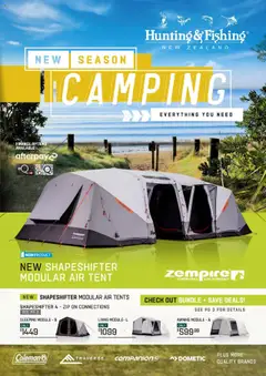 Hunting & Fishing New Season Camping  preview  - valid from 20.10.2025