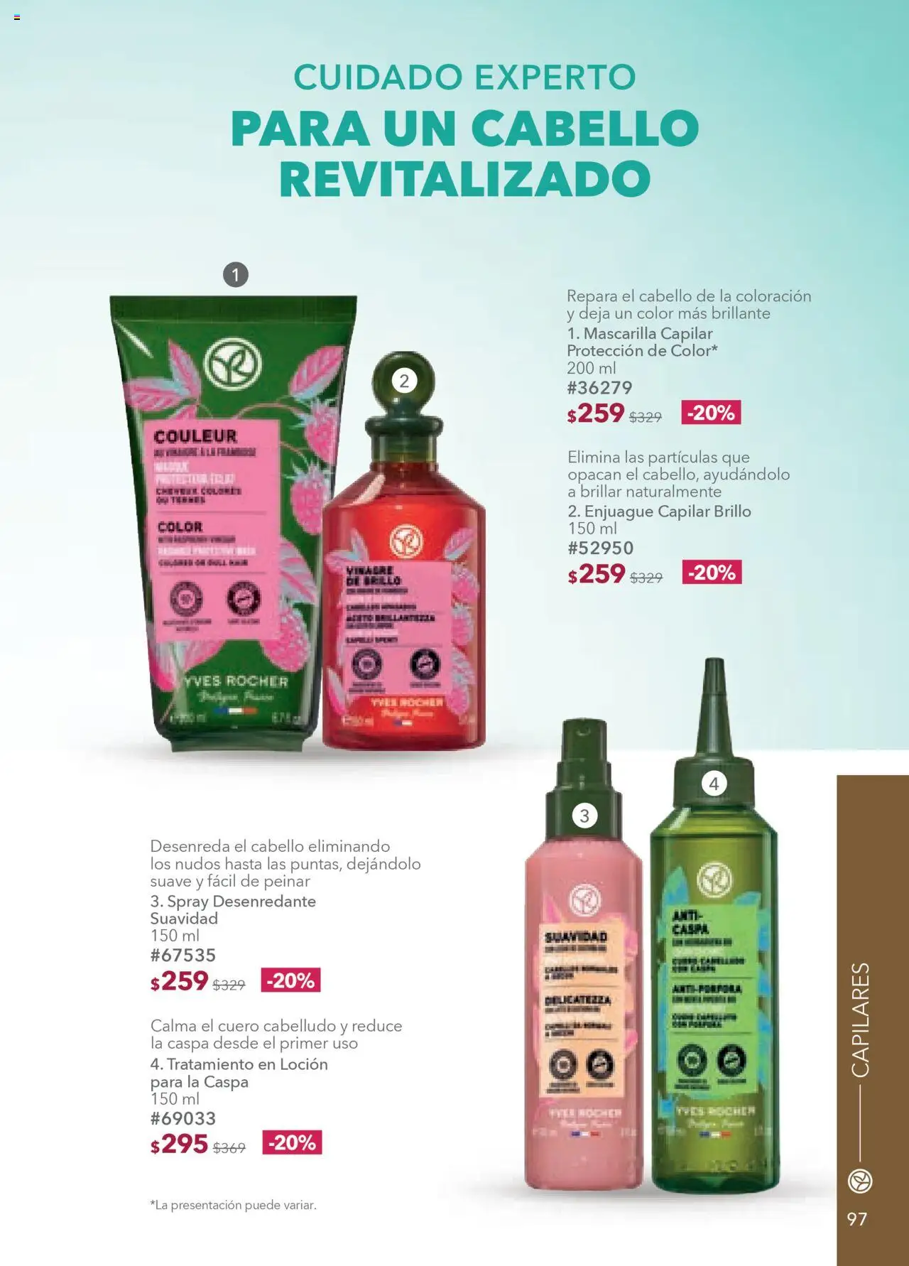 Nuevas ofertas de Yves Rocher válidas en toda la República Mexicana desde el 05.08.2025. ¡Encuentra las mejores ofertas en Yves Rocher - Campaña 11 2025! | Página: 99 | Productos: Vinagre, Brillo, Loción, Mascarilla