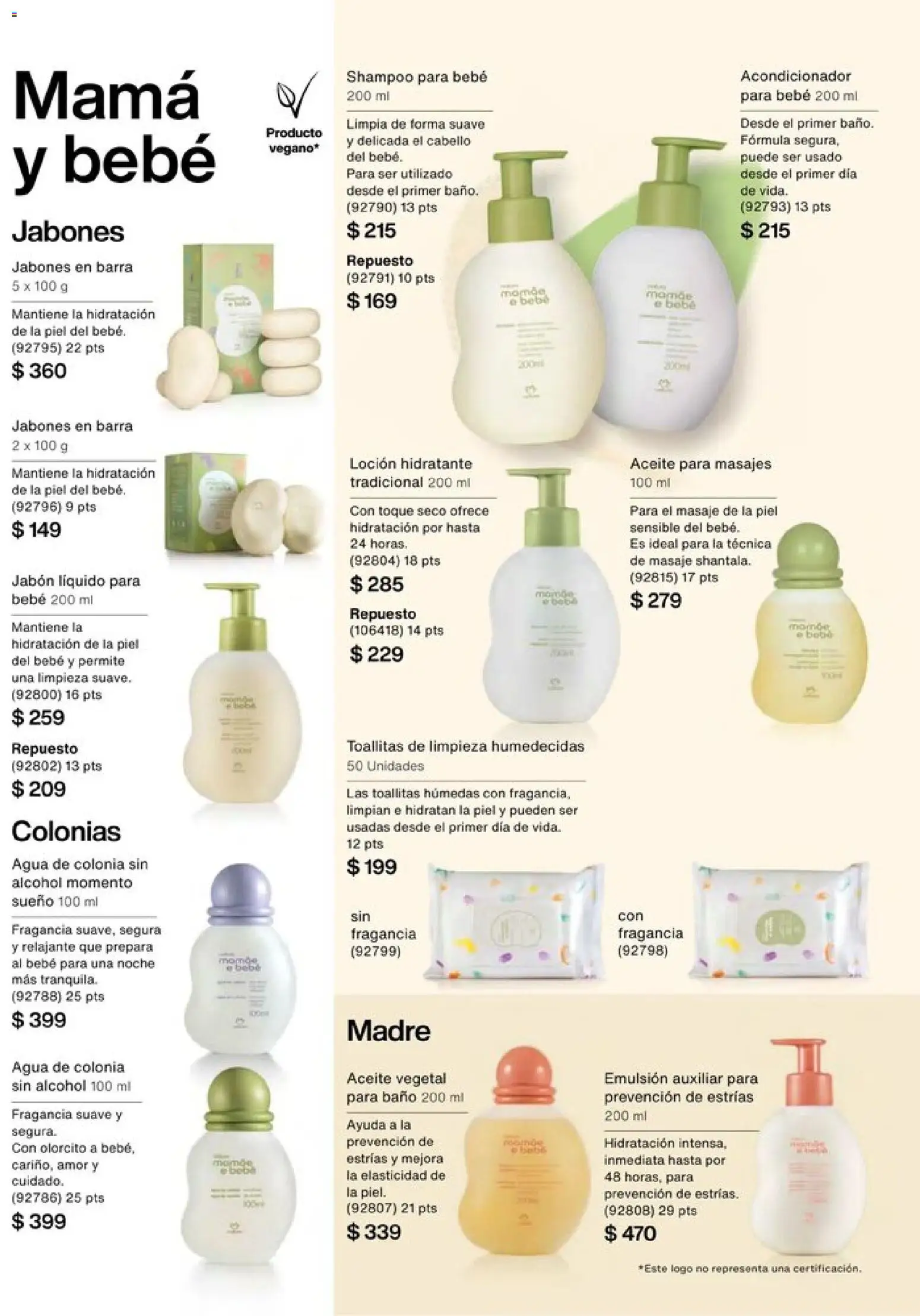 Nuevas ofertas de Natura válidas en toda la República Mexicana desde el 20.12.2025. ¡Encuentra las mejores ofertas en Natura campaña 1 2026! | Página: 151 | Productos: Aceite, Loción, Emulsión, Baño