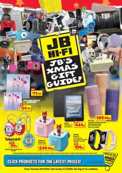 JB Hi-Fi catalogue preview  - valid from 30.10.2025