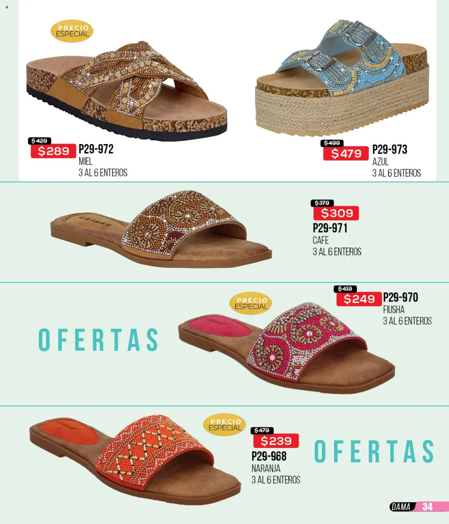 Nuevas ofertas de Cklass válidas en toda la República Mexicana desde el 12.01.2026. ¡Encuentra las mejores ofertas en Cklass catálogo Mega Ofertas Calzado! | Página: 35 | Productos: Café