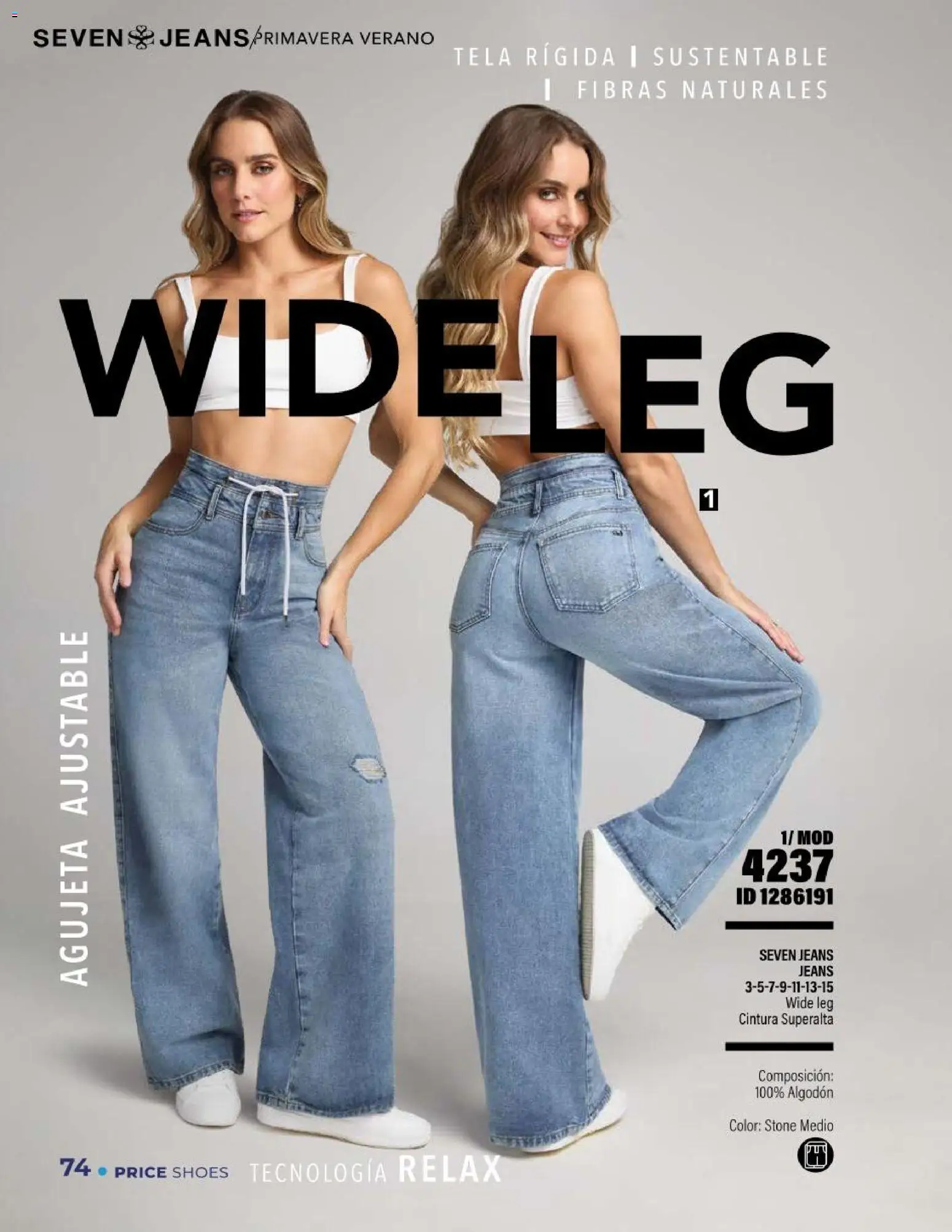 Nuevas ofertas de Price Shoes válidas en toda la República Mexicana desde el 05.02.2026. ¡Encuentra las mejores ofertas en Price Shoes catálogo Jeans! | Página: 74