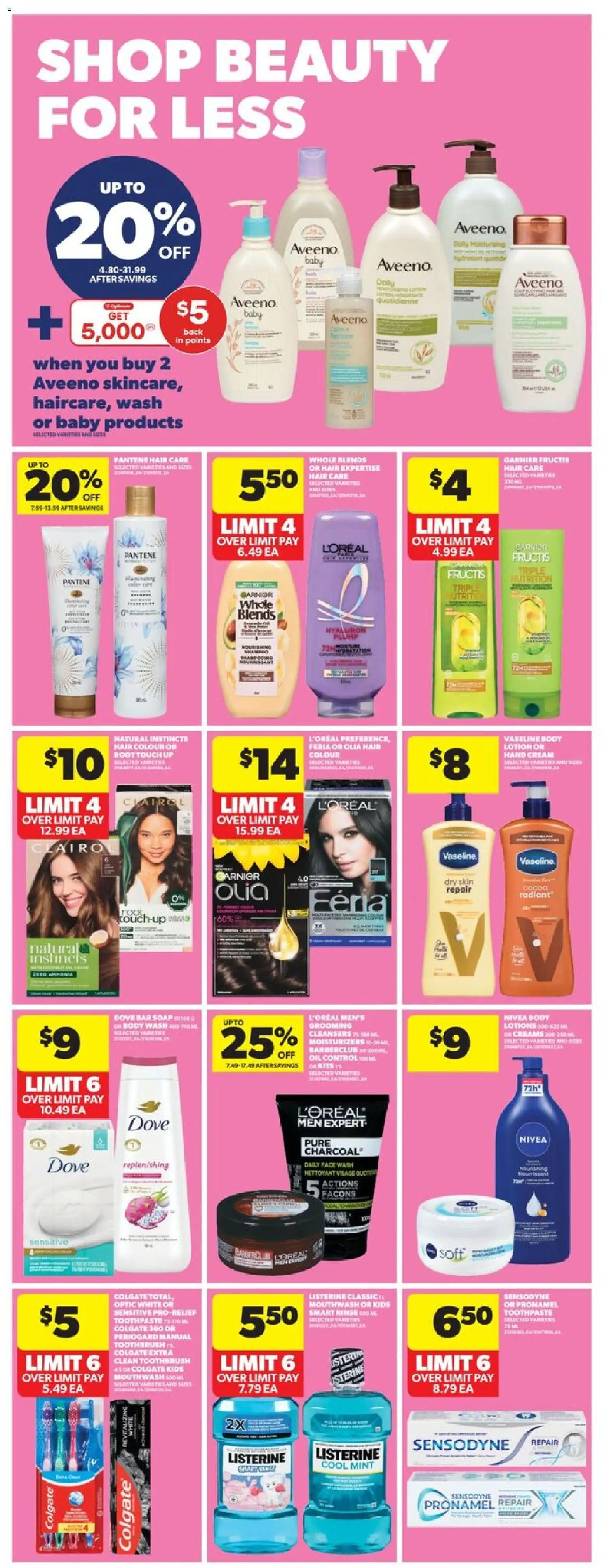 Real Canadian Superstore flyer valid from 11.12.2025 | Page: 30 | Products: Face wash, Soap, Mouthwash, Oil