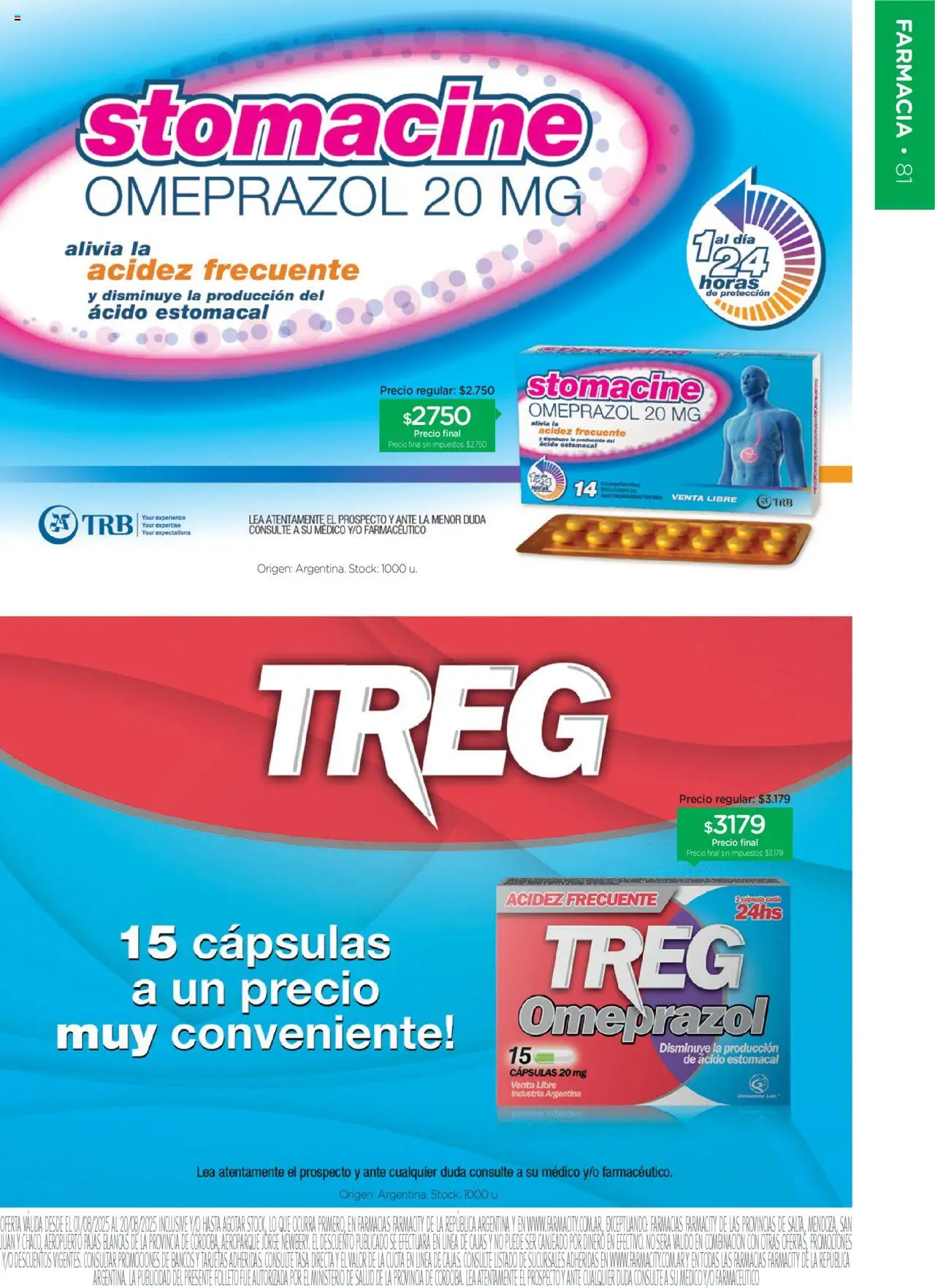 Farmacity catálogo │ válido desde el 01.08.2025 | Página: 81