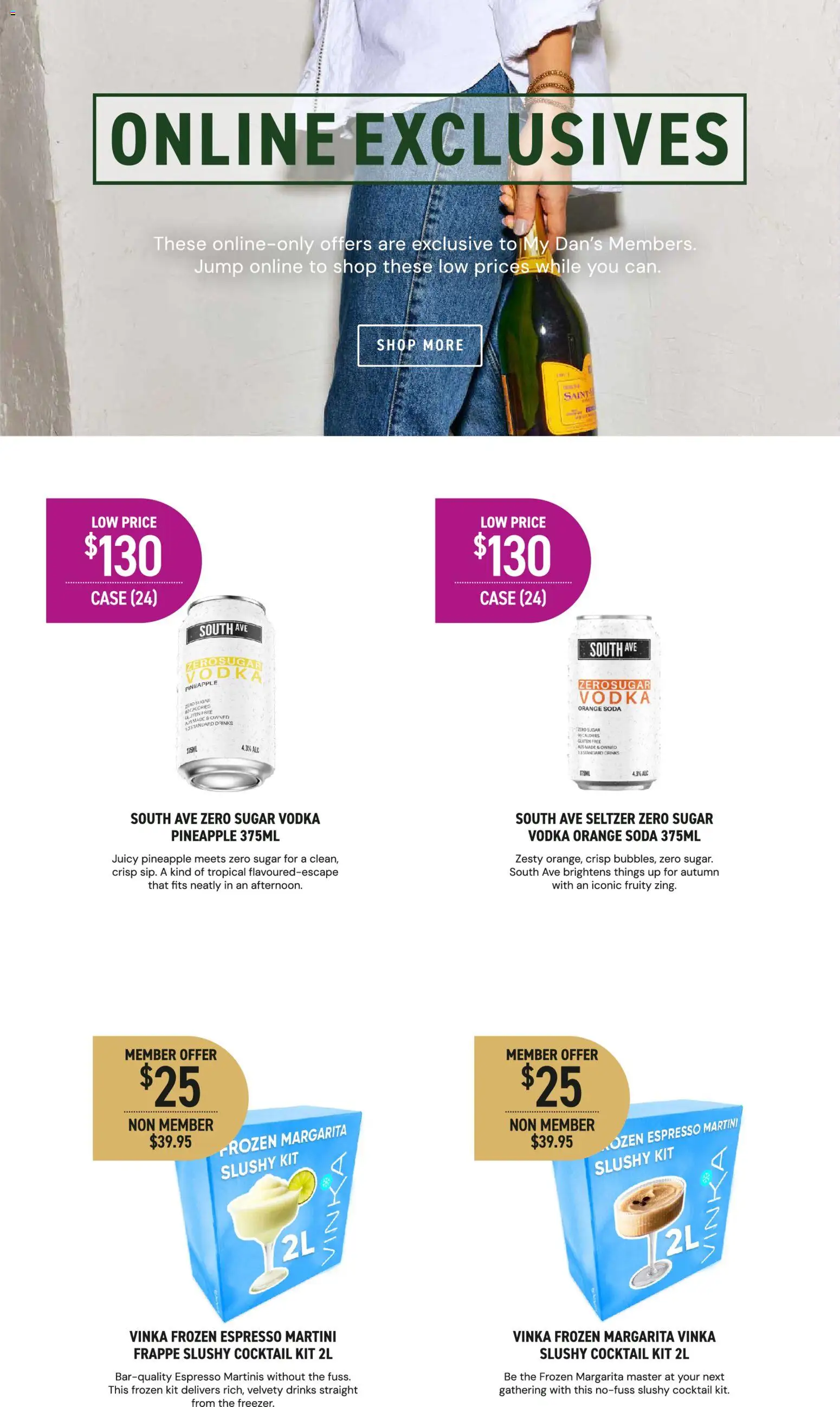 Dan Murphy's catalogue - valid from 09.04.2026 | Page: 16 | Products: Pineapple, Vodka, Sugar, Case