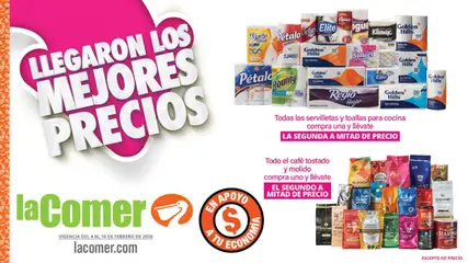 Vista previa de La Comer folleto, nuevo folleto de la tienda, válido en México a partir del 04.02.2026
