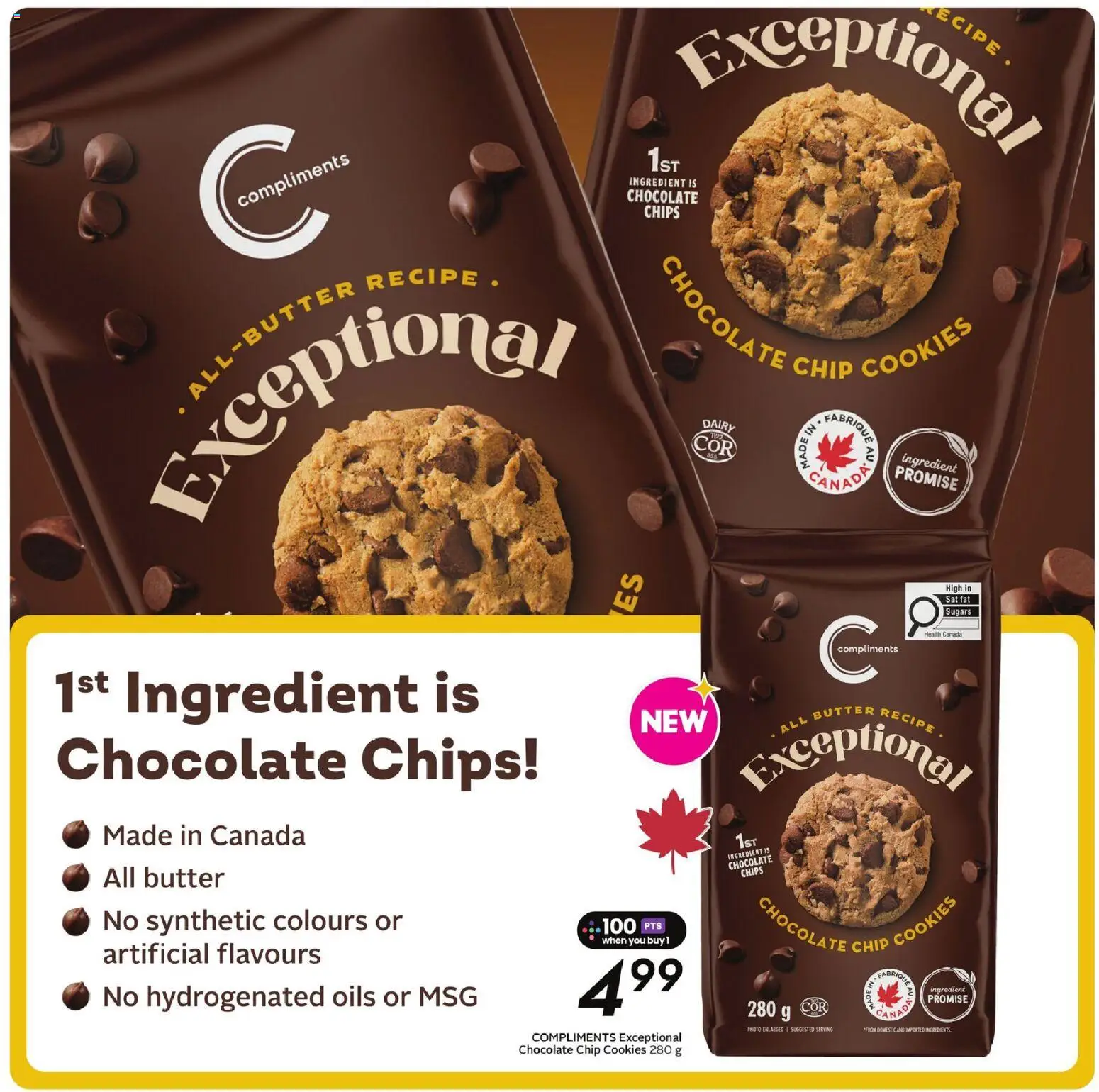 Sobeys flyer valid from 29.01.2026 | Page: 18 | Products: Chips, Cookies, Butter, Chocolate