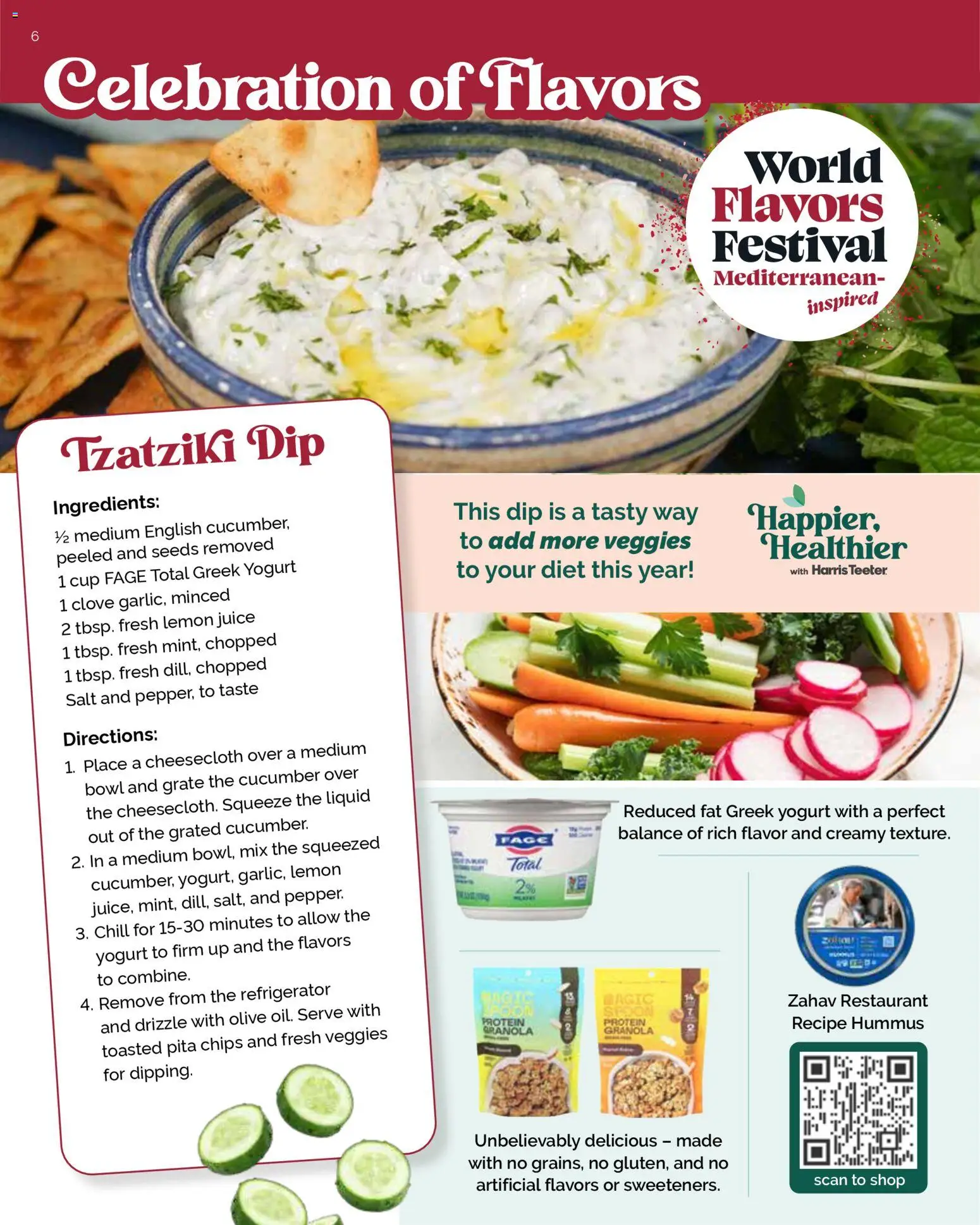 Harris Teeter Monthly Ad - valid from 31.12.2025 | Page: 6 | Products: Grate, Chips, Salt, Lemon