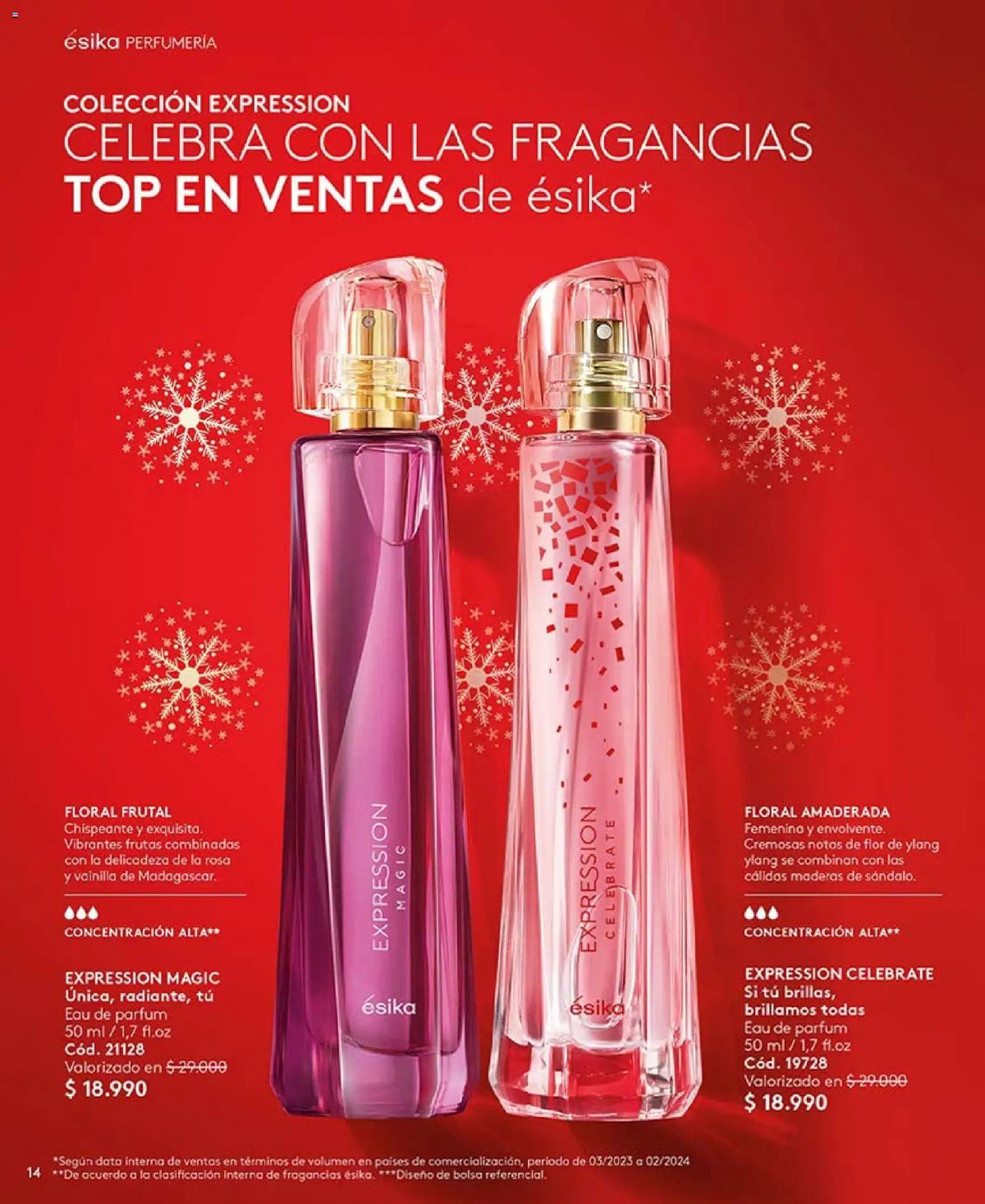 Catálogo Ésika Campaña 18 │ válido desde el 01.12.2025 | Página: 14 | Productos: Bolsa, Top