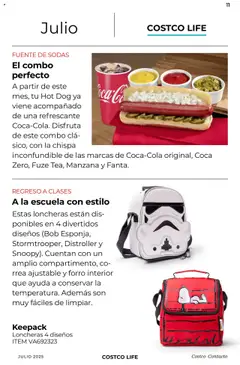 Nuevas ofertas de Costco válidas en toda la República Mexicana desde el 07.07.2025. ¡Encuentra las mejores ofertas en Costco catálogo Julio! | Página: 11 | Productos: Fuente, Manzana