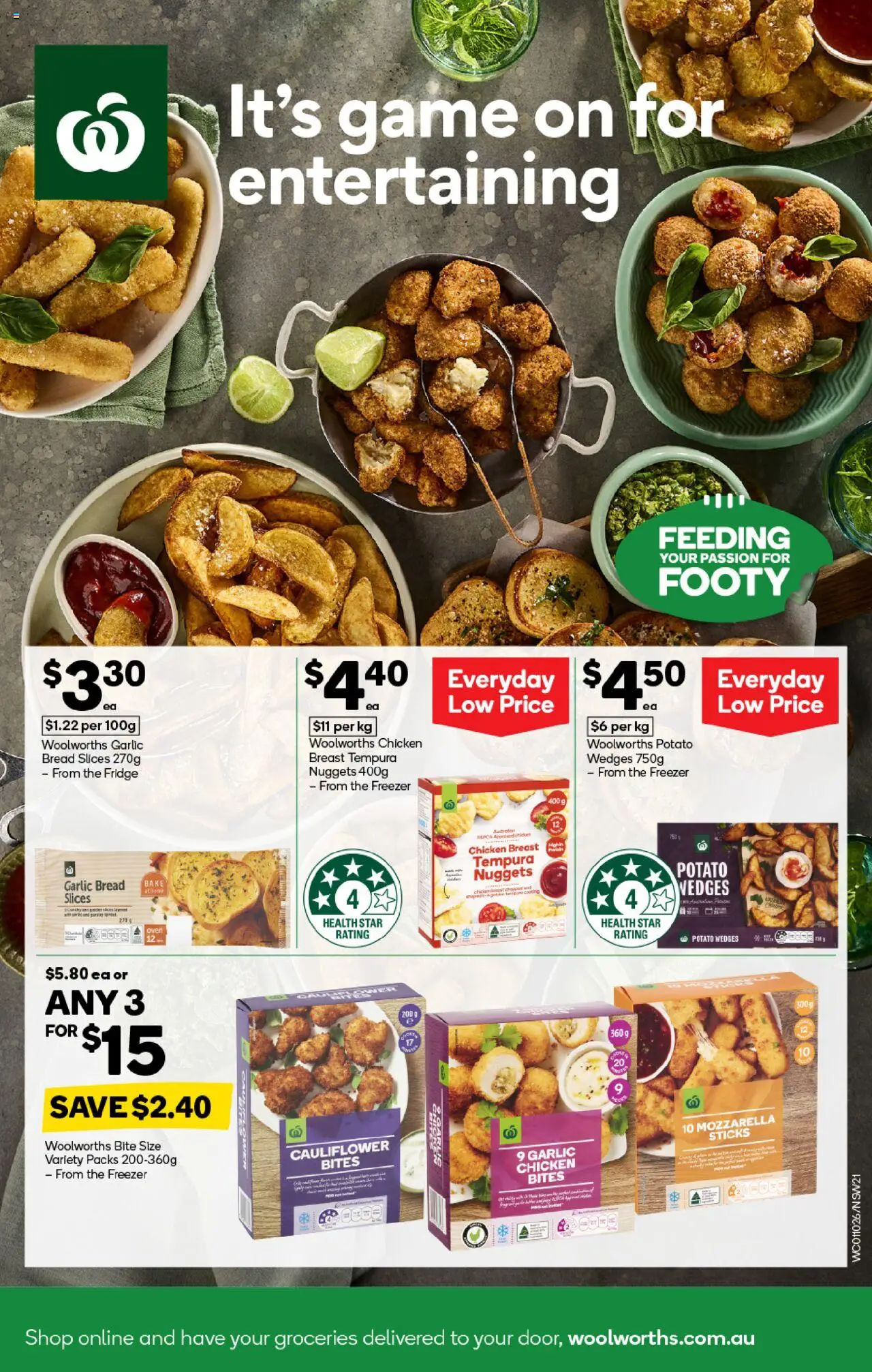 Woolworths catalogue - valid from 01.10.2025 | Page: 19 | Products: Chicken, Cauliflower, Game, Freezer